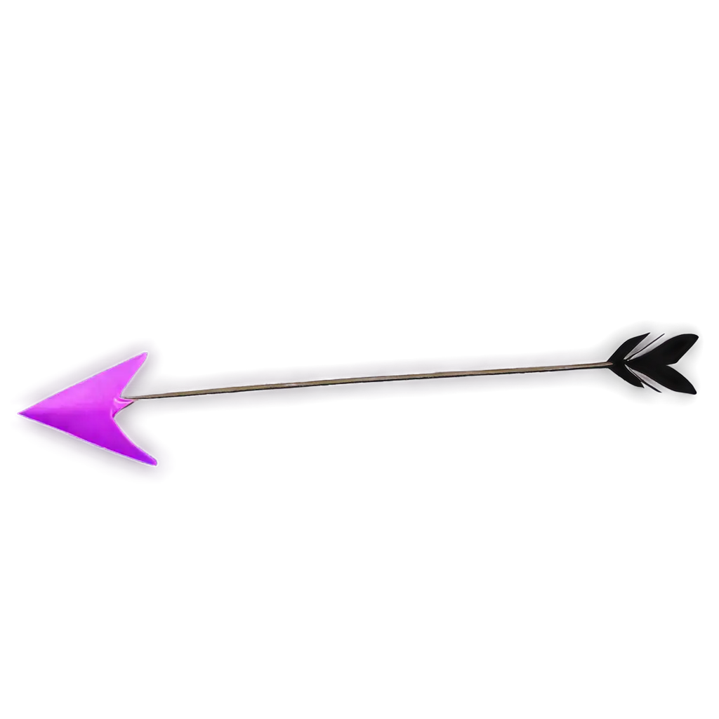 Purple-Arrow-from-a-Bow-HighQuality-PNG-for-Creative-Projects