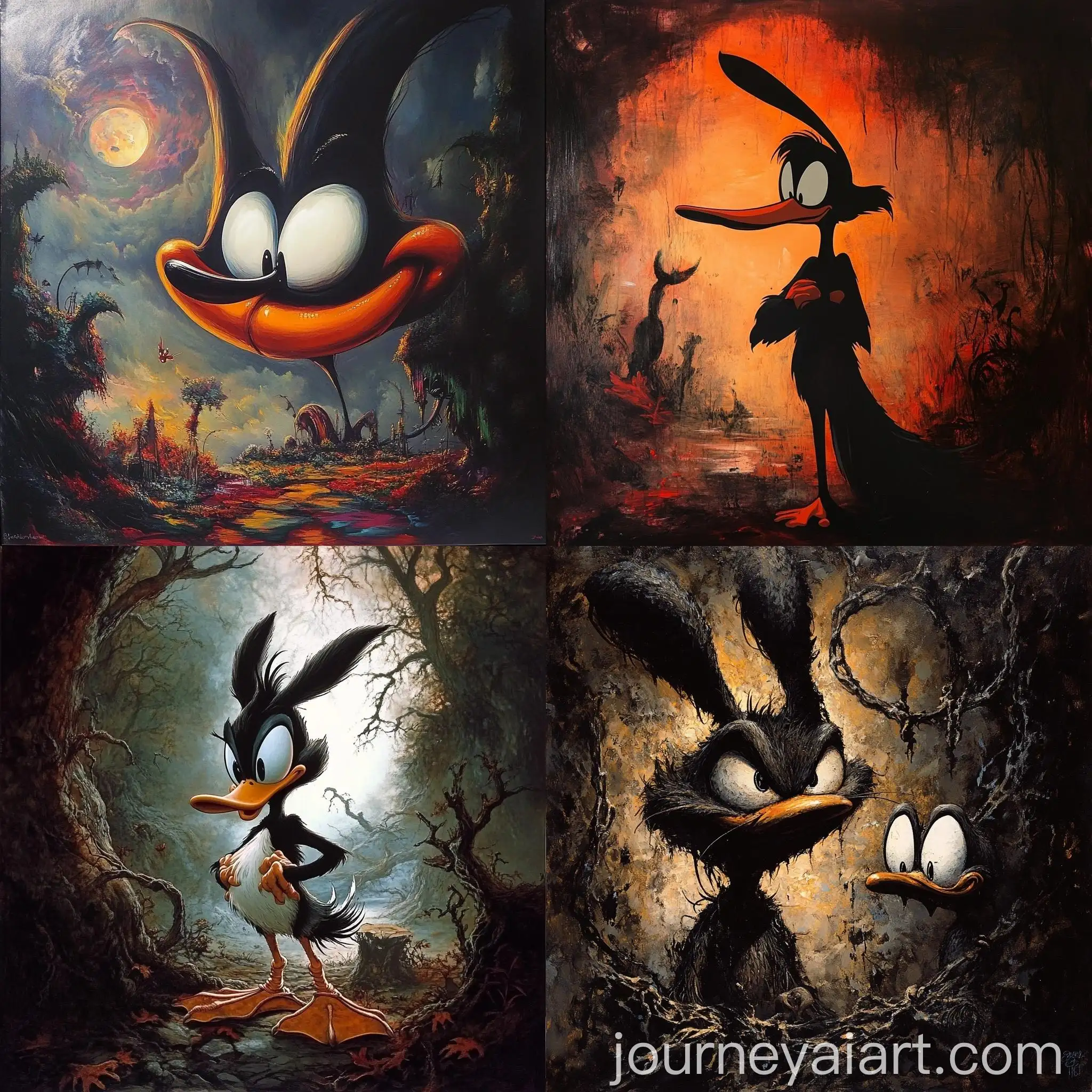 Dark-Fantasy-Looney-Tunes-1988-Artwork