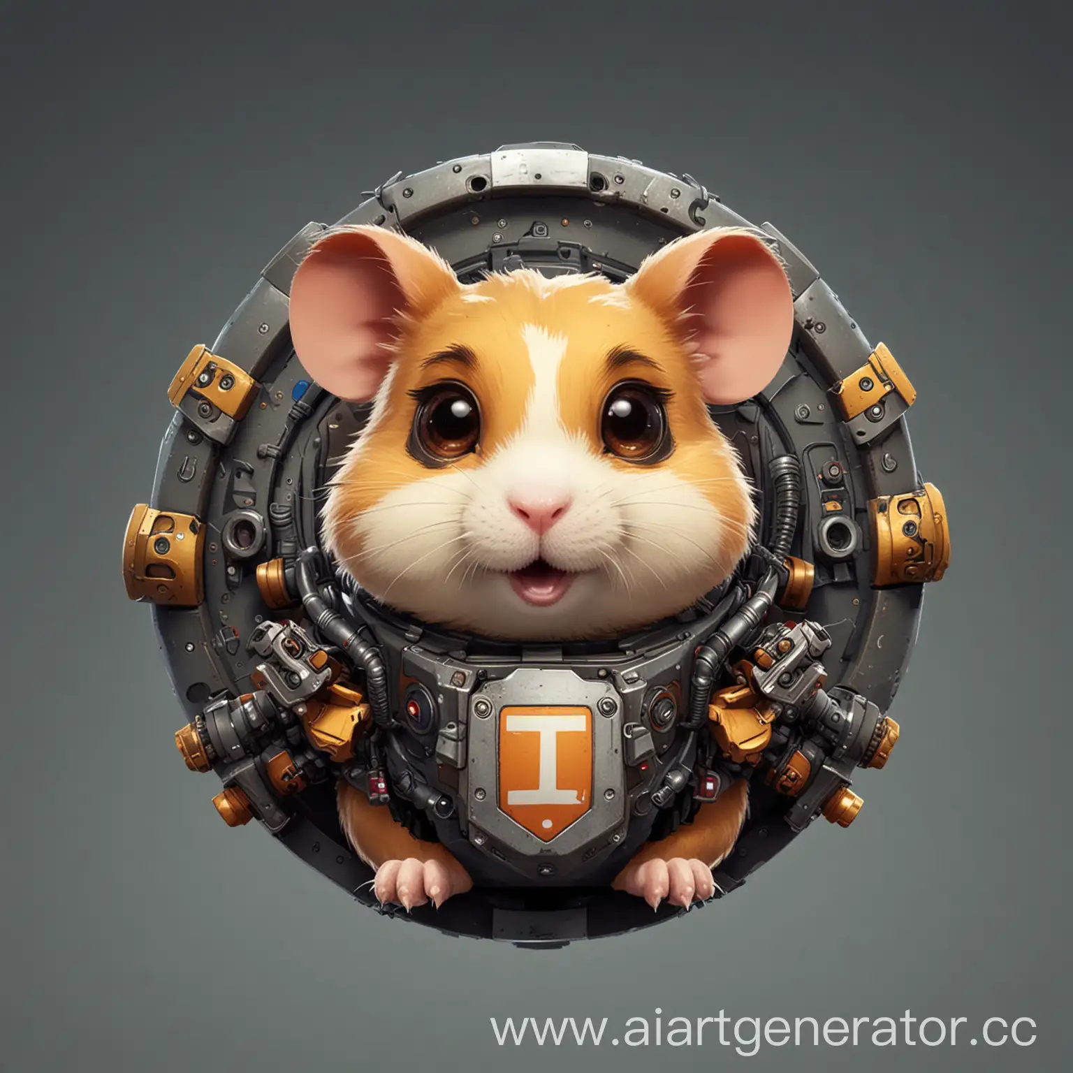 сделай аватарку для тг бота по генератору ключей для Hamster Combat