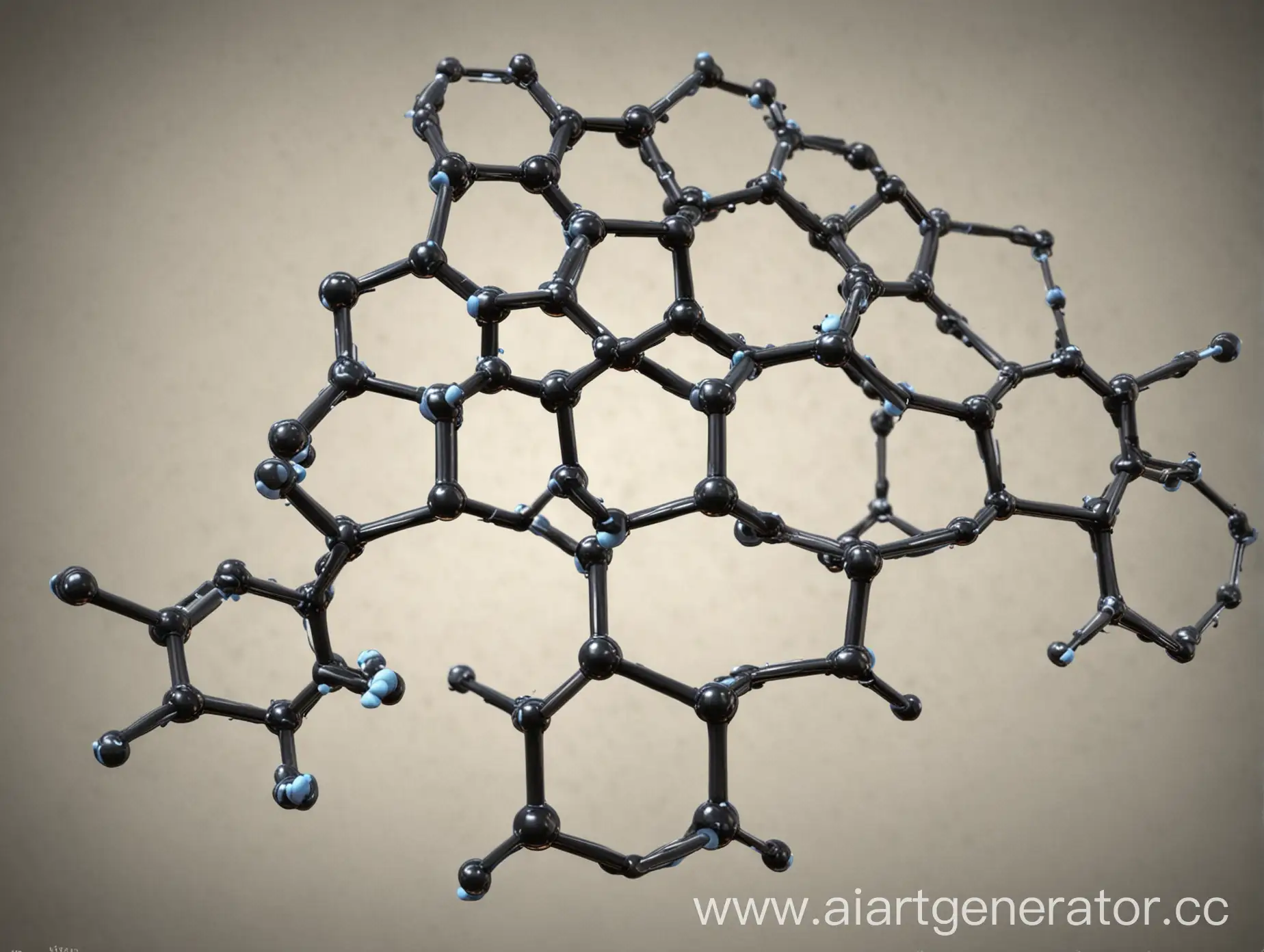 Create a molecule of graphene