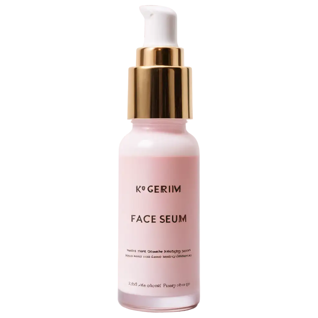 White-and-Pink-Face-Serum-Bottle-PNG-HighQuality-Transparent-Image-for-Skincare-Branding