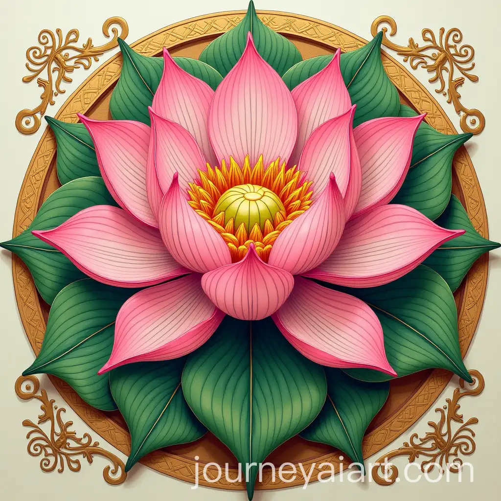 Intricate-Pink-Lotus-Flower-with-Mandala-Design