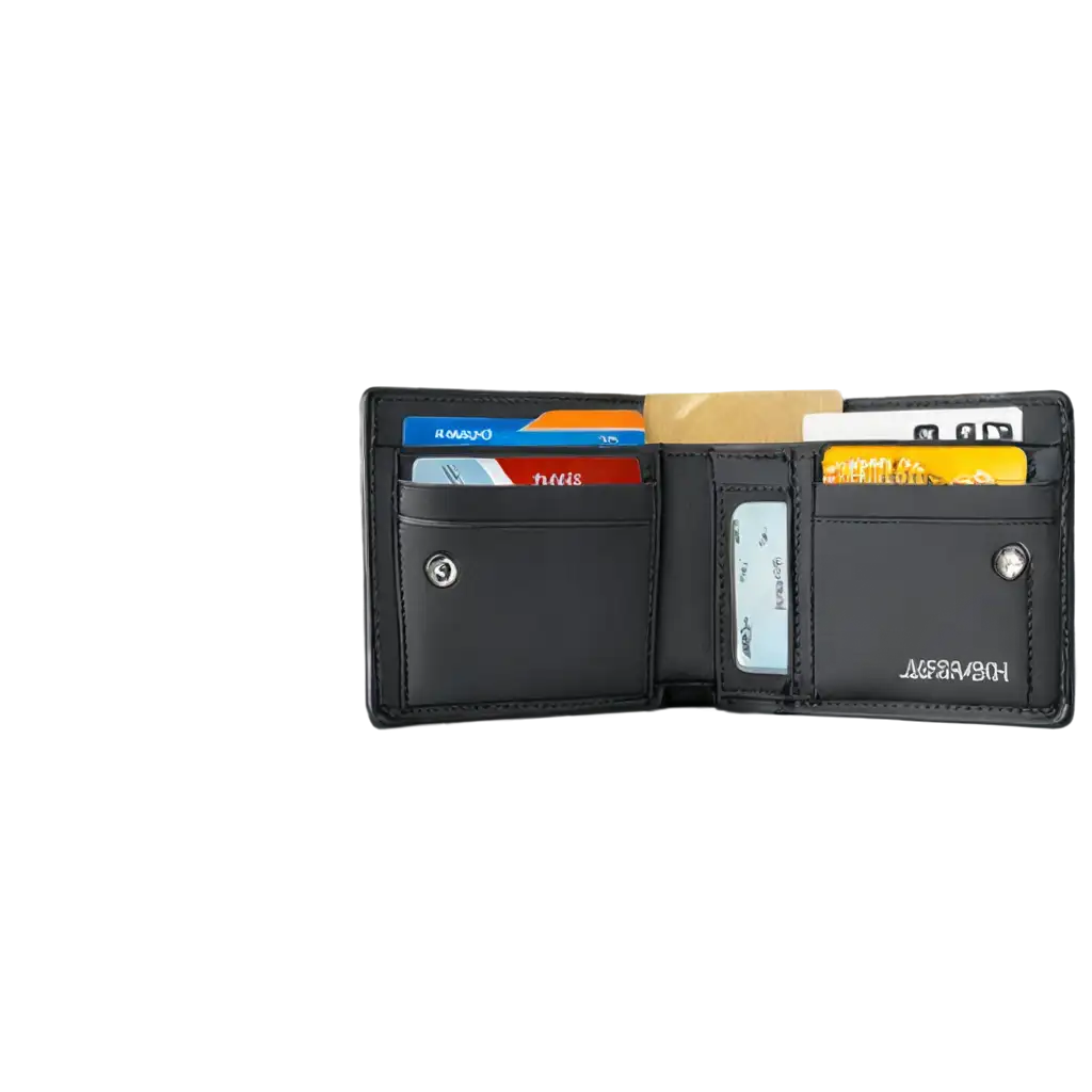 HighQuality-PNG-Image-of-a-Wallet-with-Bank-Cards-Enhance-Financial-Content-with-Clear-Visuals