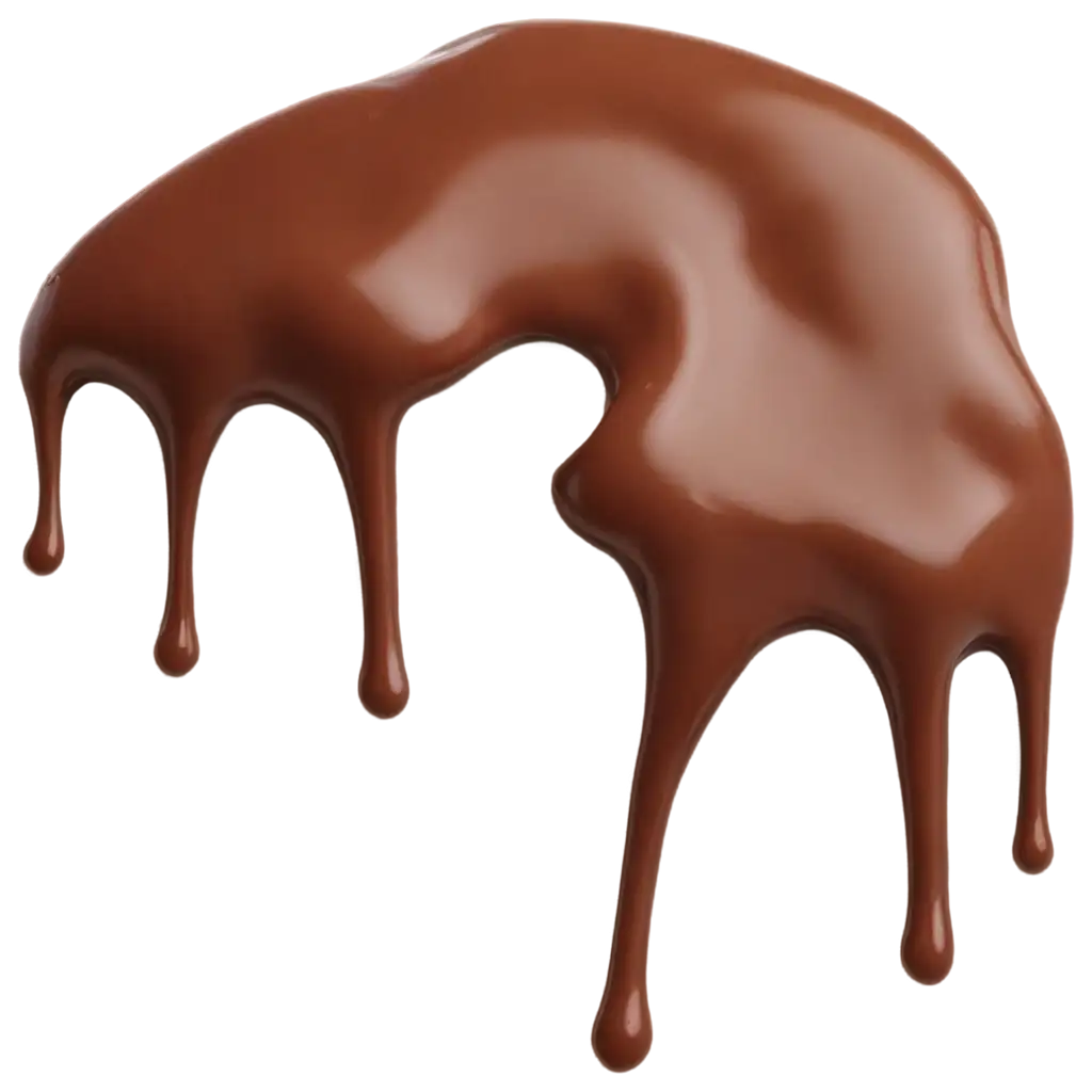 dripping melted chocolate