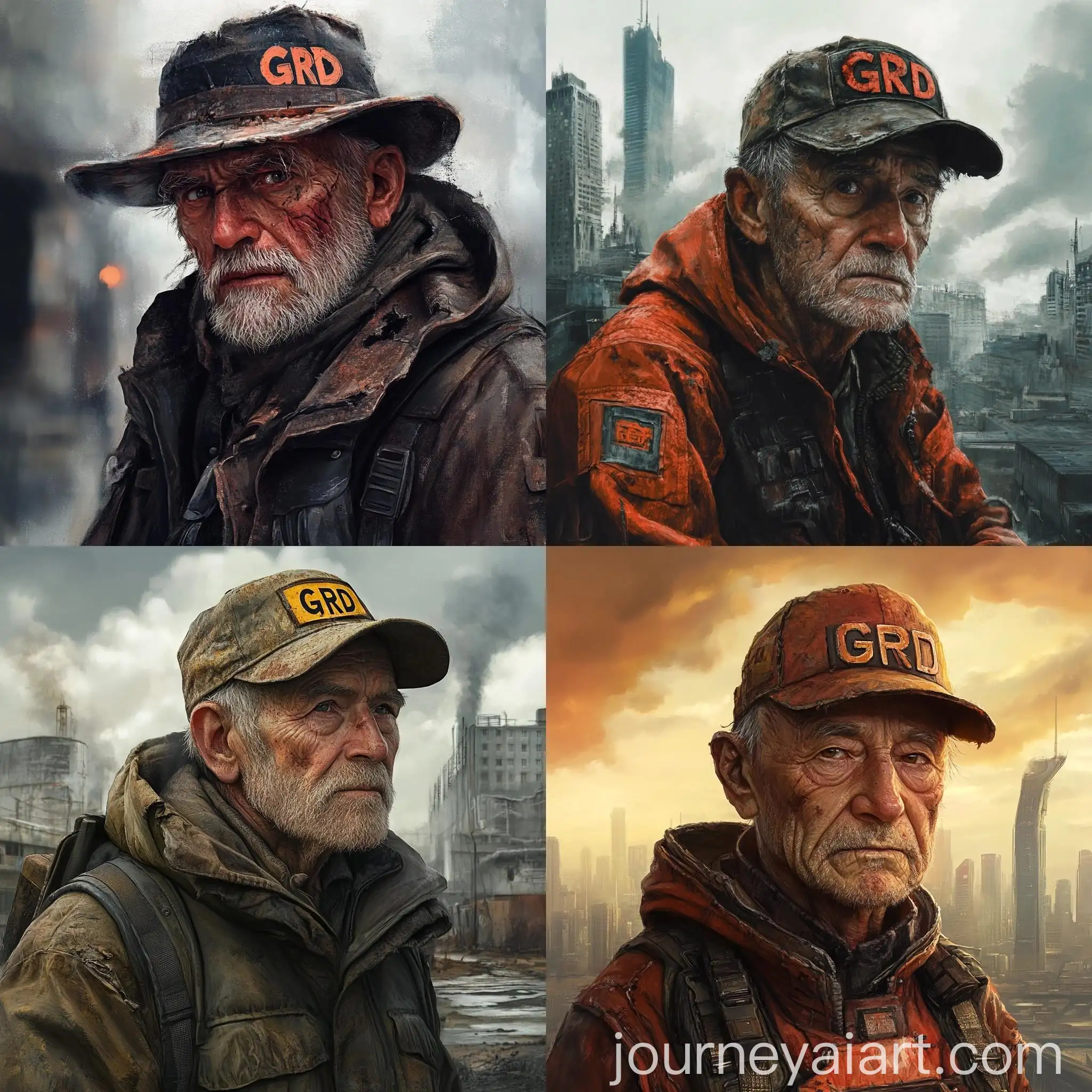 Older-Man-in-PostApocalyptic-World-with-GRD-Hat