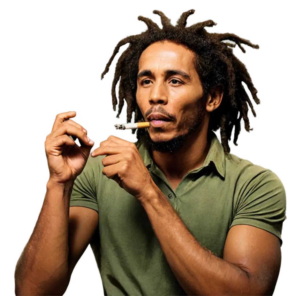 Bob-Marley-Smoking-Havana-PNG-Image-HighQuality-Artwork-for-Multiple-Uses