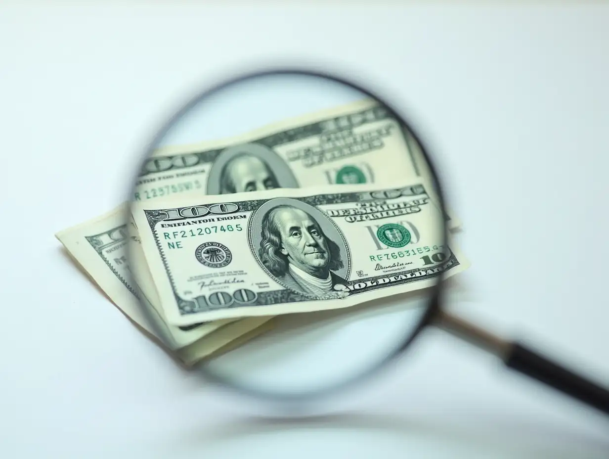Detailed-Financial-Analysis-Magnifying-Glass-on-100-Bill