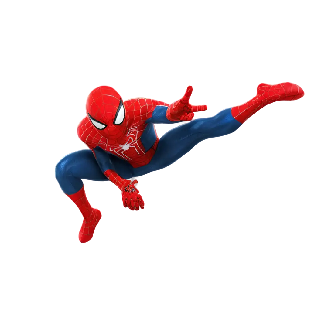 Spider-Man-Face-Mask-3D-PNG-Image-Enhance-Your-Collection-with-HighQuality-3D-Graphics