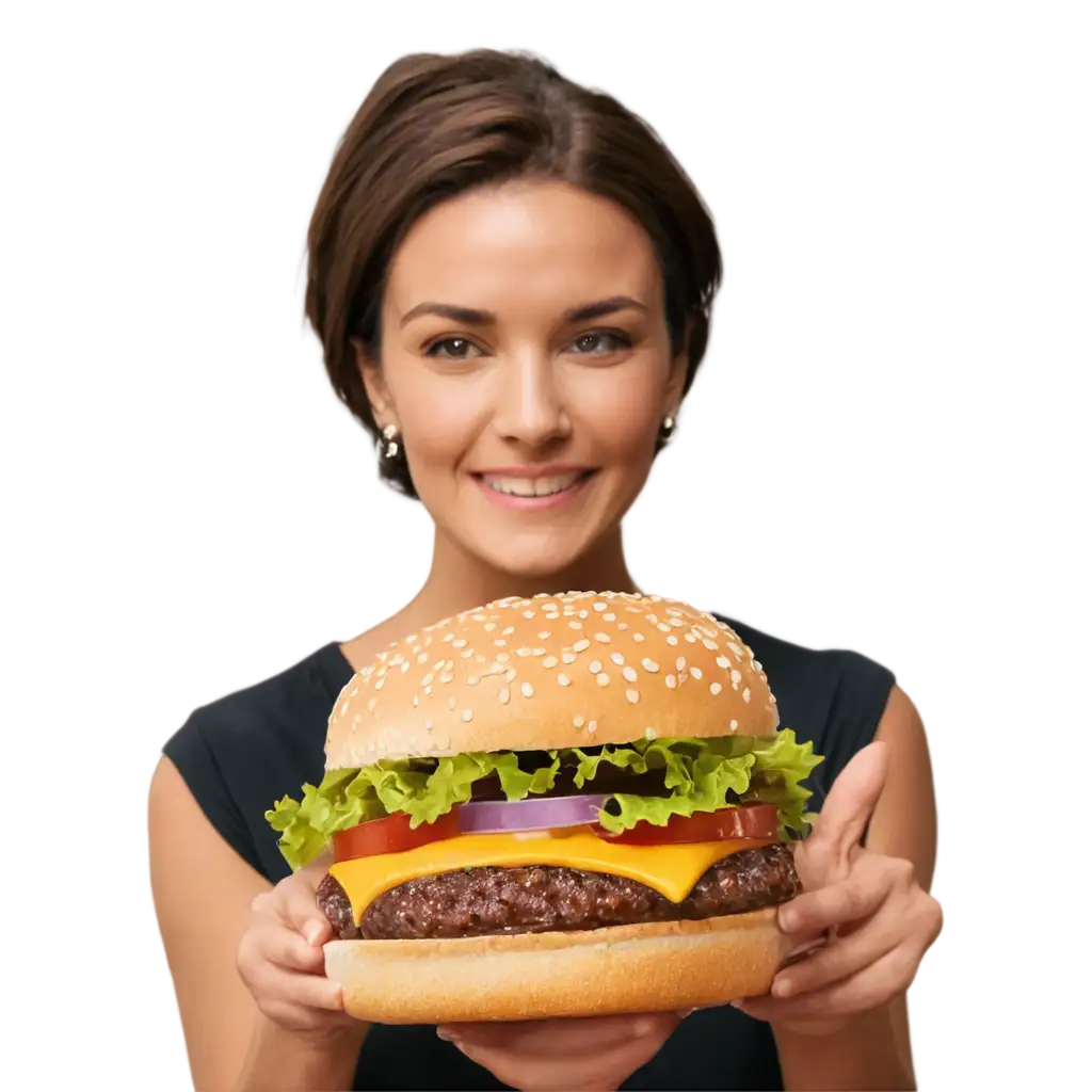 Stunning-Hamburger-Commercial-PNG-HighQuality-Visuals-for-Engaging-Ads