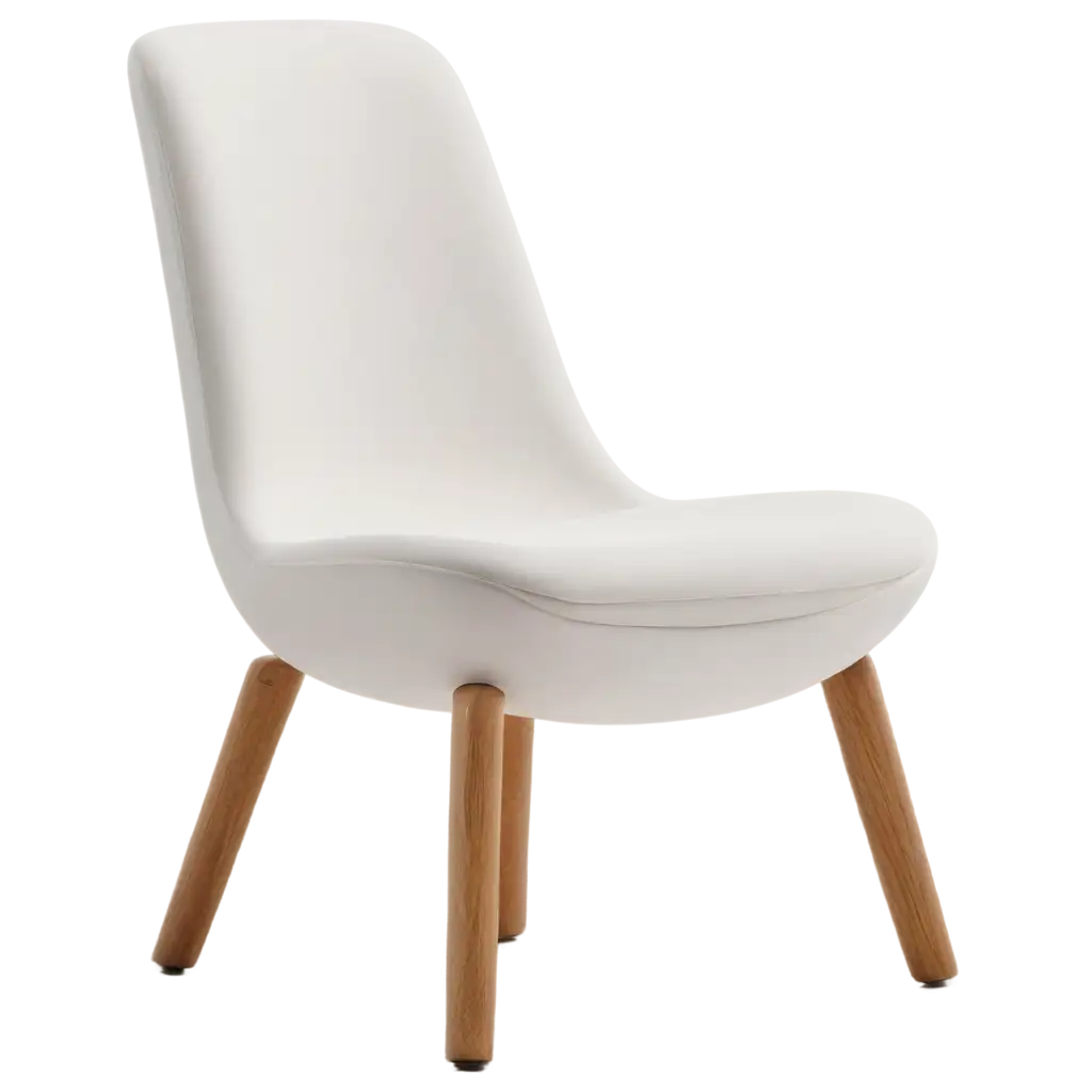 HighQuality-PNG-Image-of-a-Diagonally-Positioned-White-Chair-in-a-Bright-Room