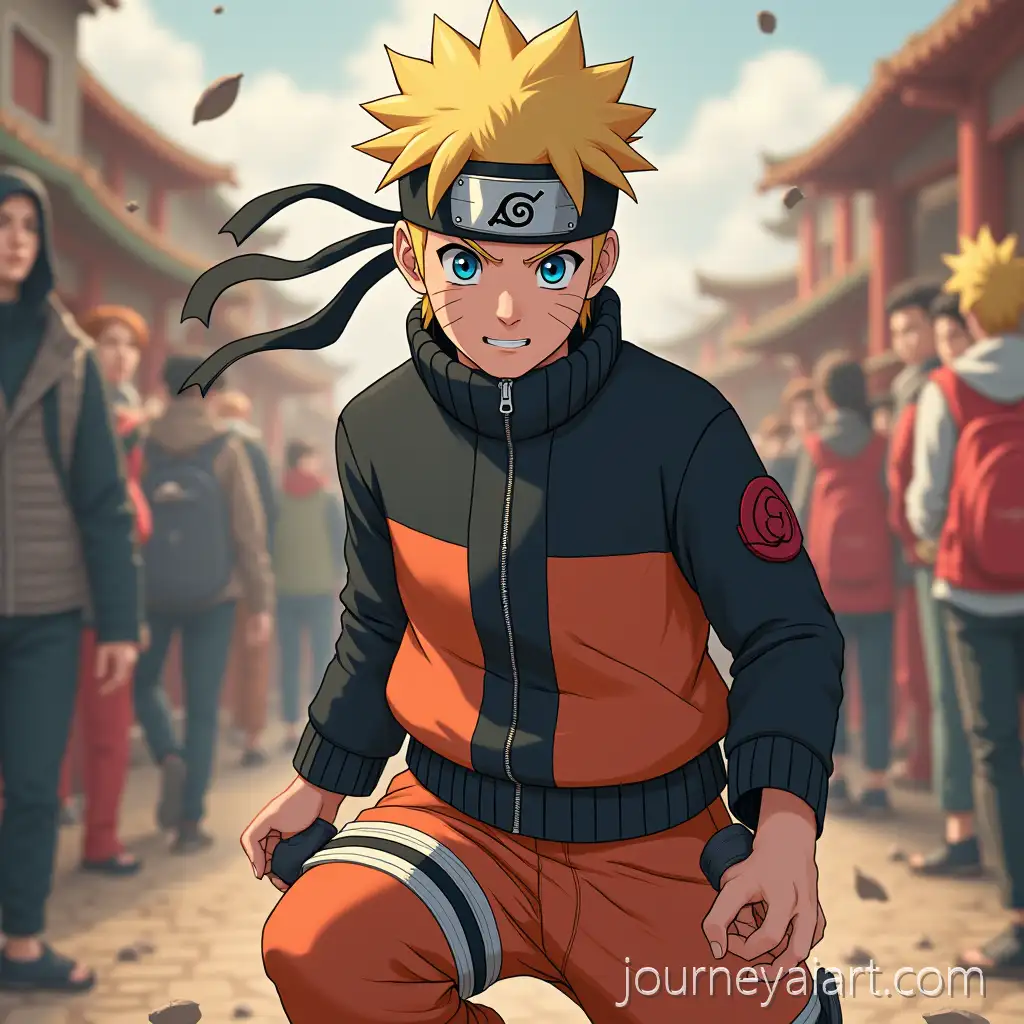Naruto-Uzumaki-in-Dynamic-Ninja-Action-Pose-with-Hidden-Leaf-Village-Background