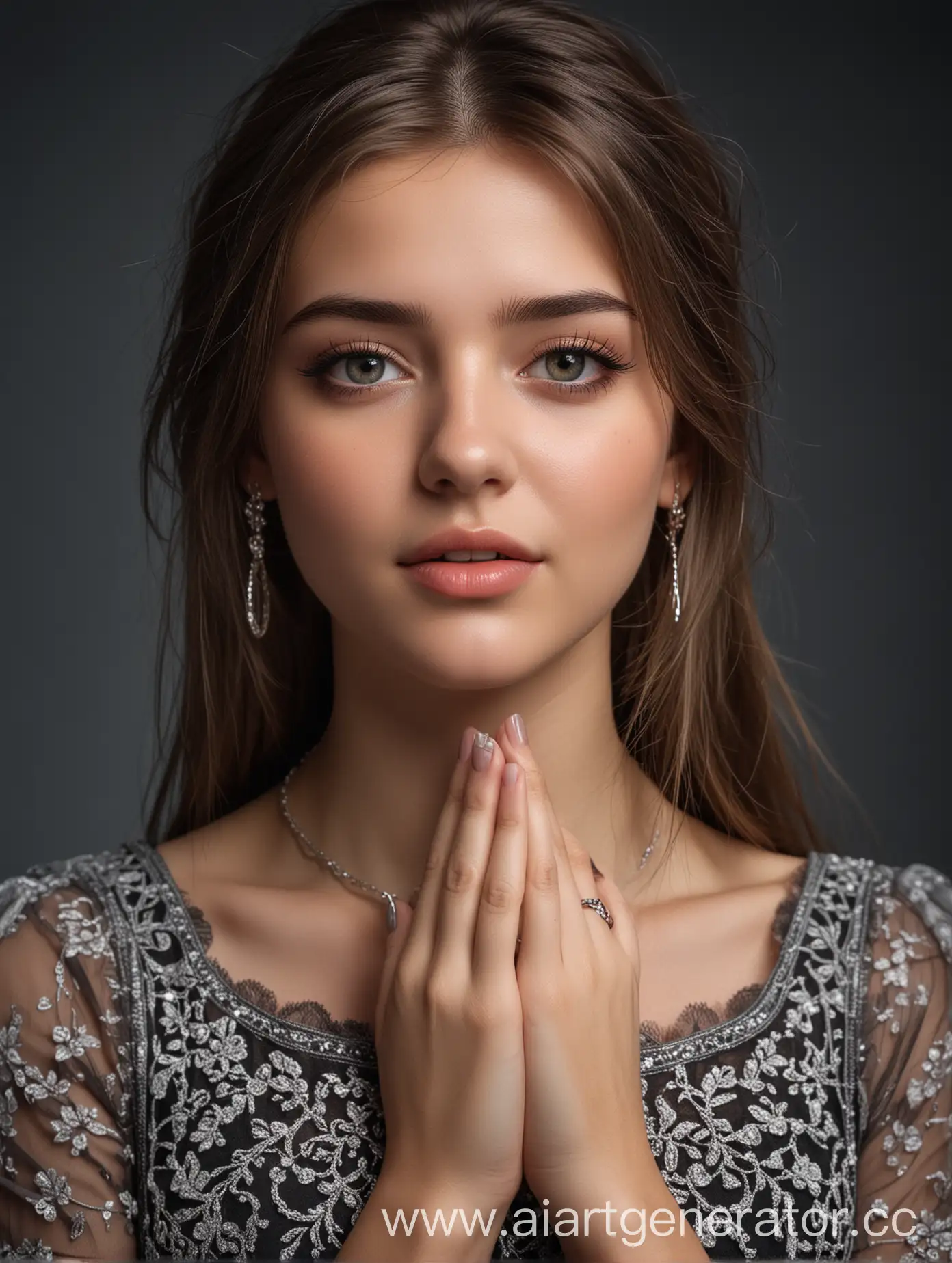 Portrait-of-a-23YearOld-Woman-with-Fair-Hair-and-Gray-Eyes-Professional-Photography-Detail