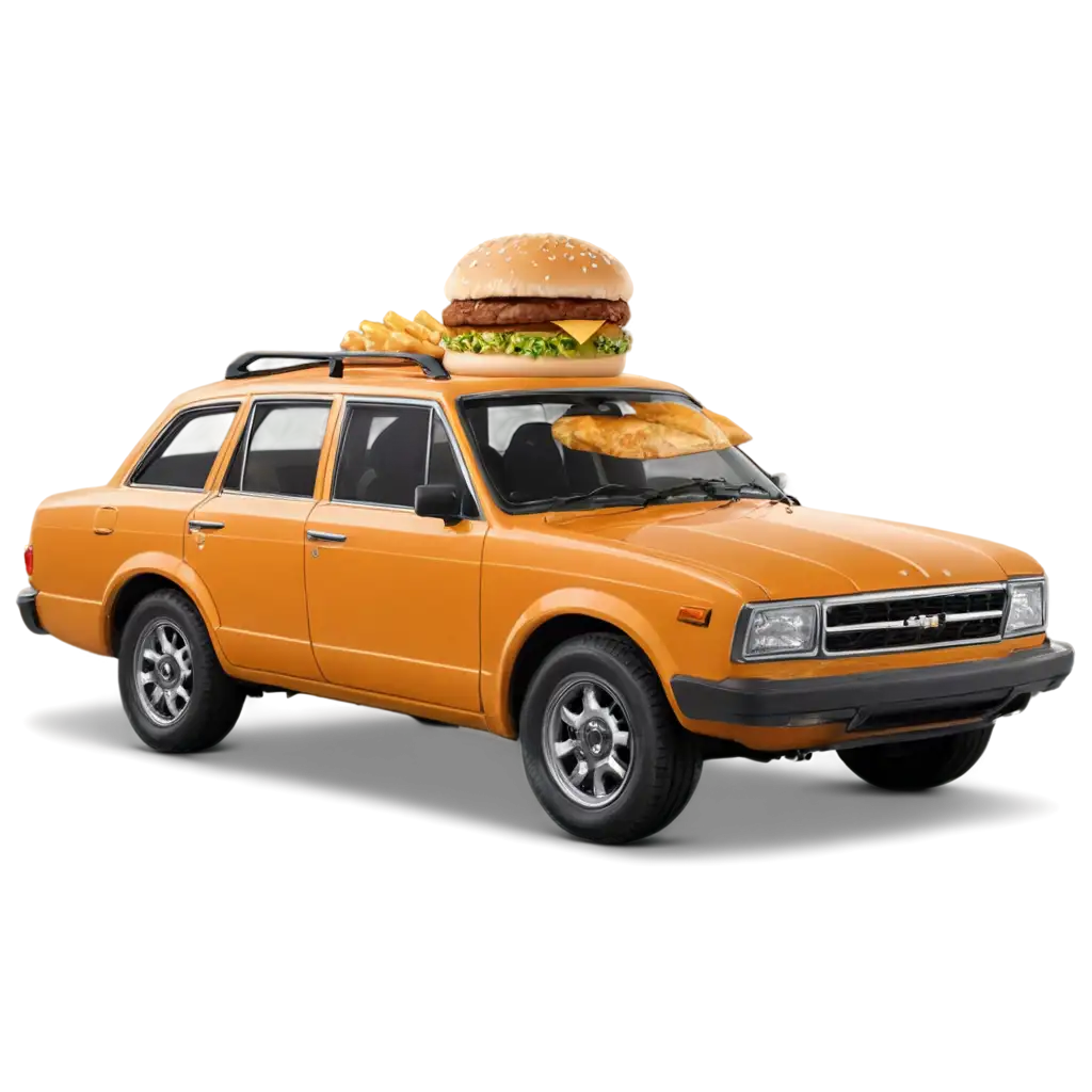 HighQuality-PNG-Image-Hamburger-on-Top-of-a-Car