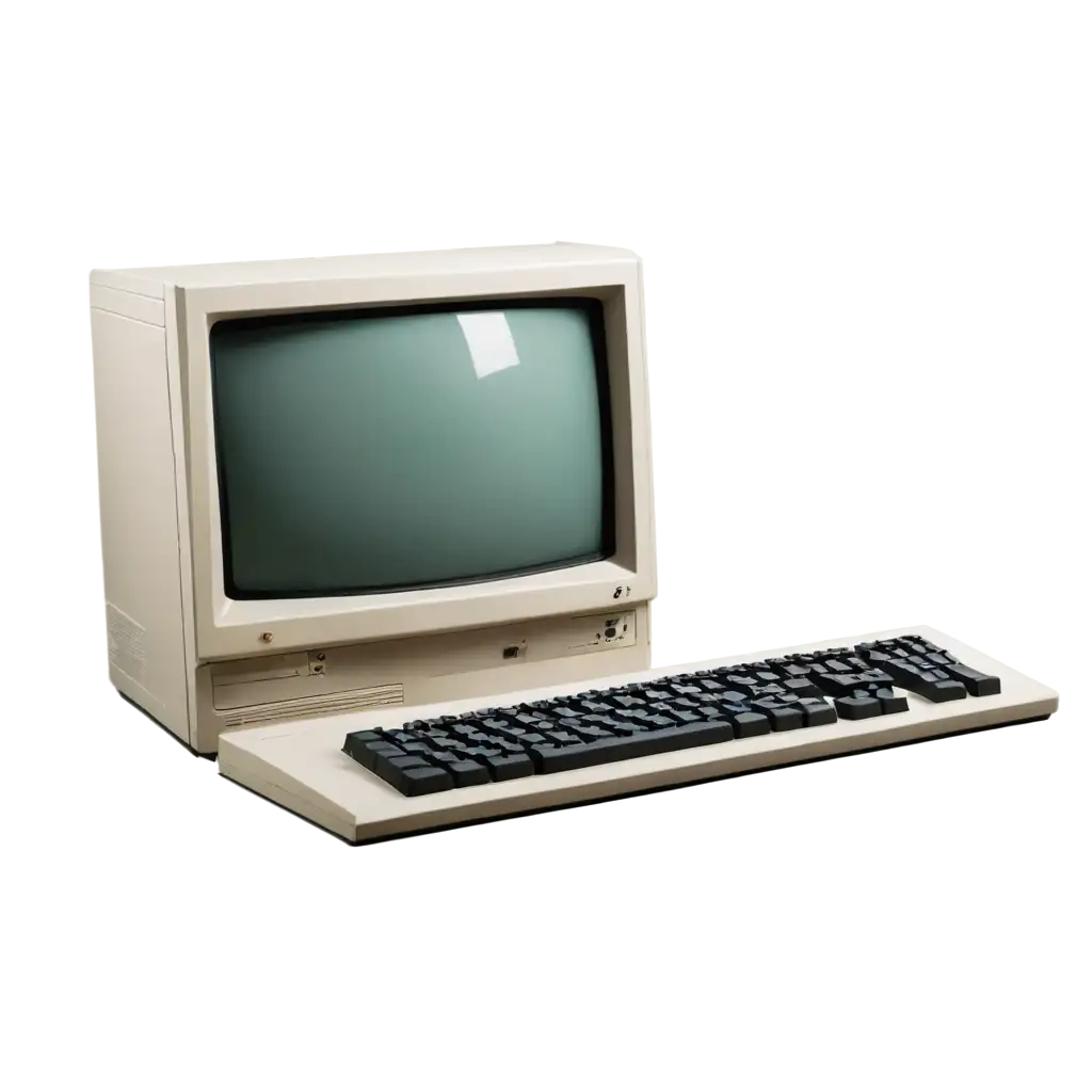 Old-Computer-PNG-Image-for-Retro-Design-and-Digital-Nostalgia