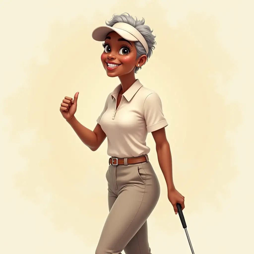 Energetic-60YearOld-Caribbean-Woman-in-Golf-Outfit-Radiating-Confidence