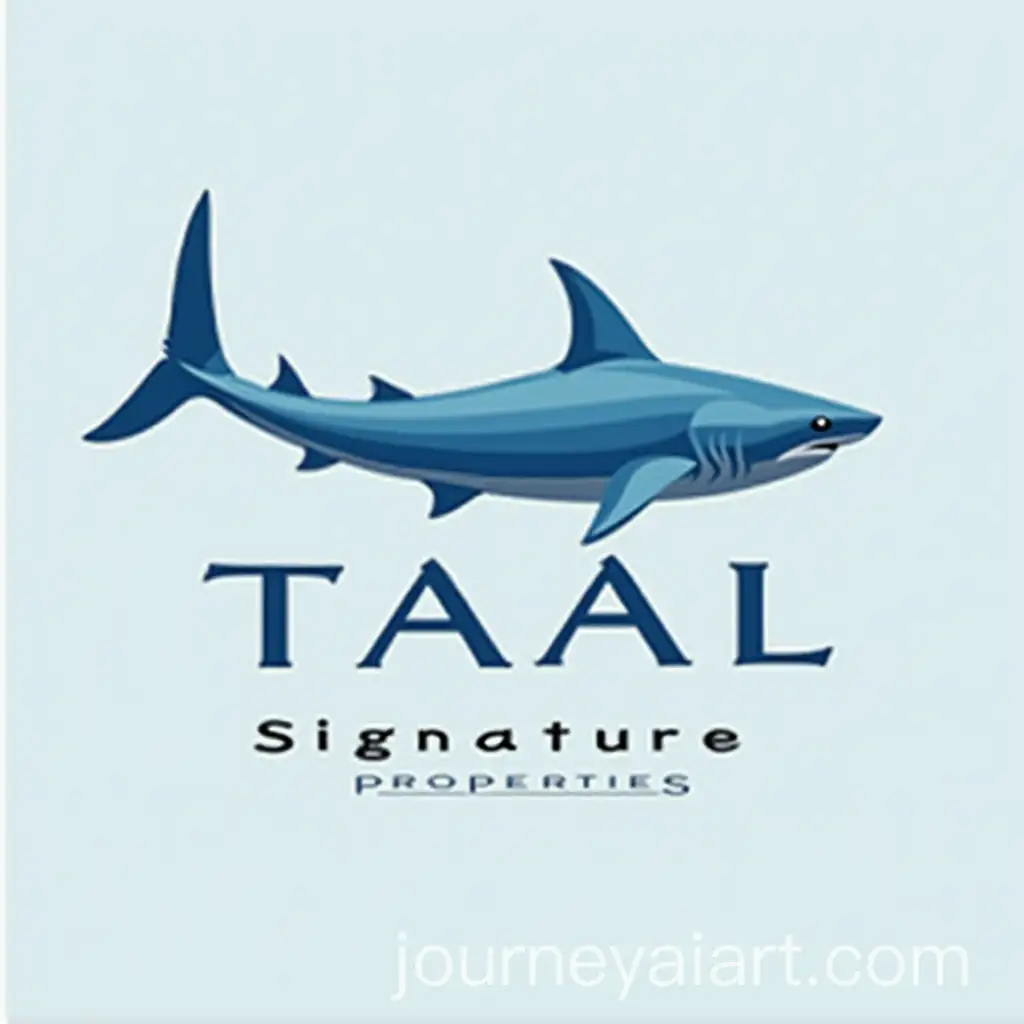 Elegant-Shark-Logo-for-Taal-Signature-Properties
