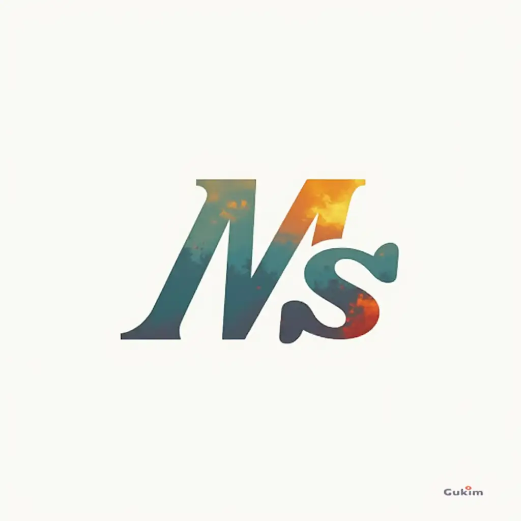 Generate a logo for a account name Ms_Sm_studio