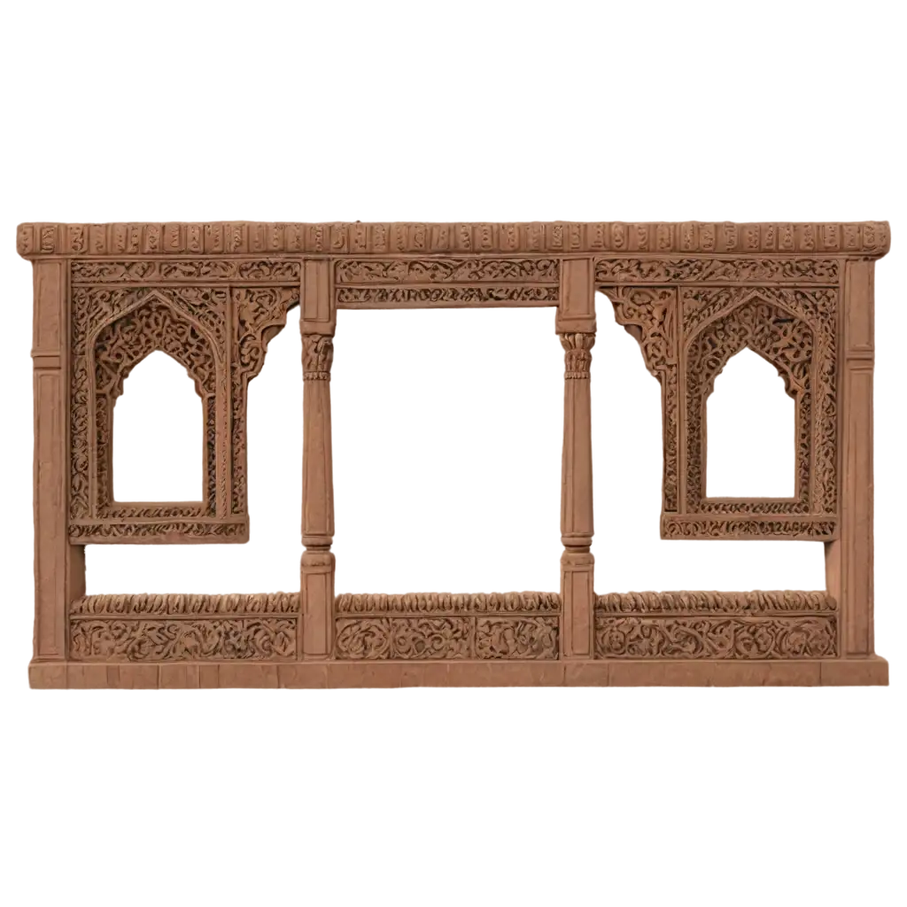 Indian-Architecture-ElementsPNG-Architecture-Image-Analysis-in-Rectangular-Frames-PNG-HighQuality-Design-for-Creative-Projects
