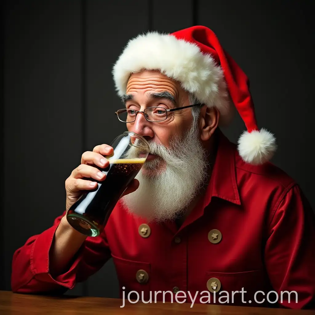 Italian-Grandpa-EnjoyingAI-Art-Prompt-Expansion-a-Coke-in-a-Cozy-Setting