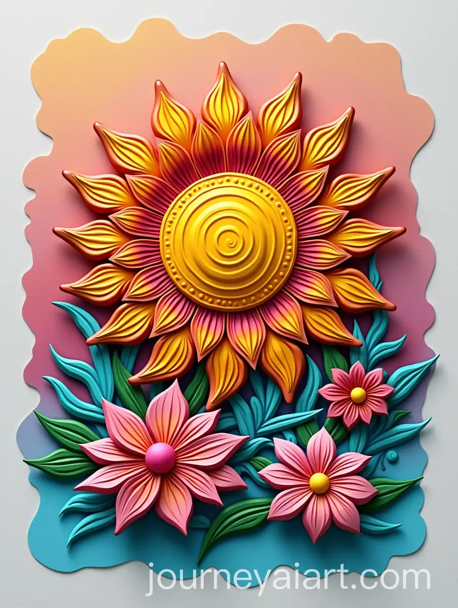 Logo-Design-for-Ryan-Rani-Surya-Craft-Studio-with-Arts-and-Crafts-Elements
