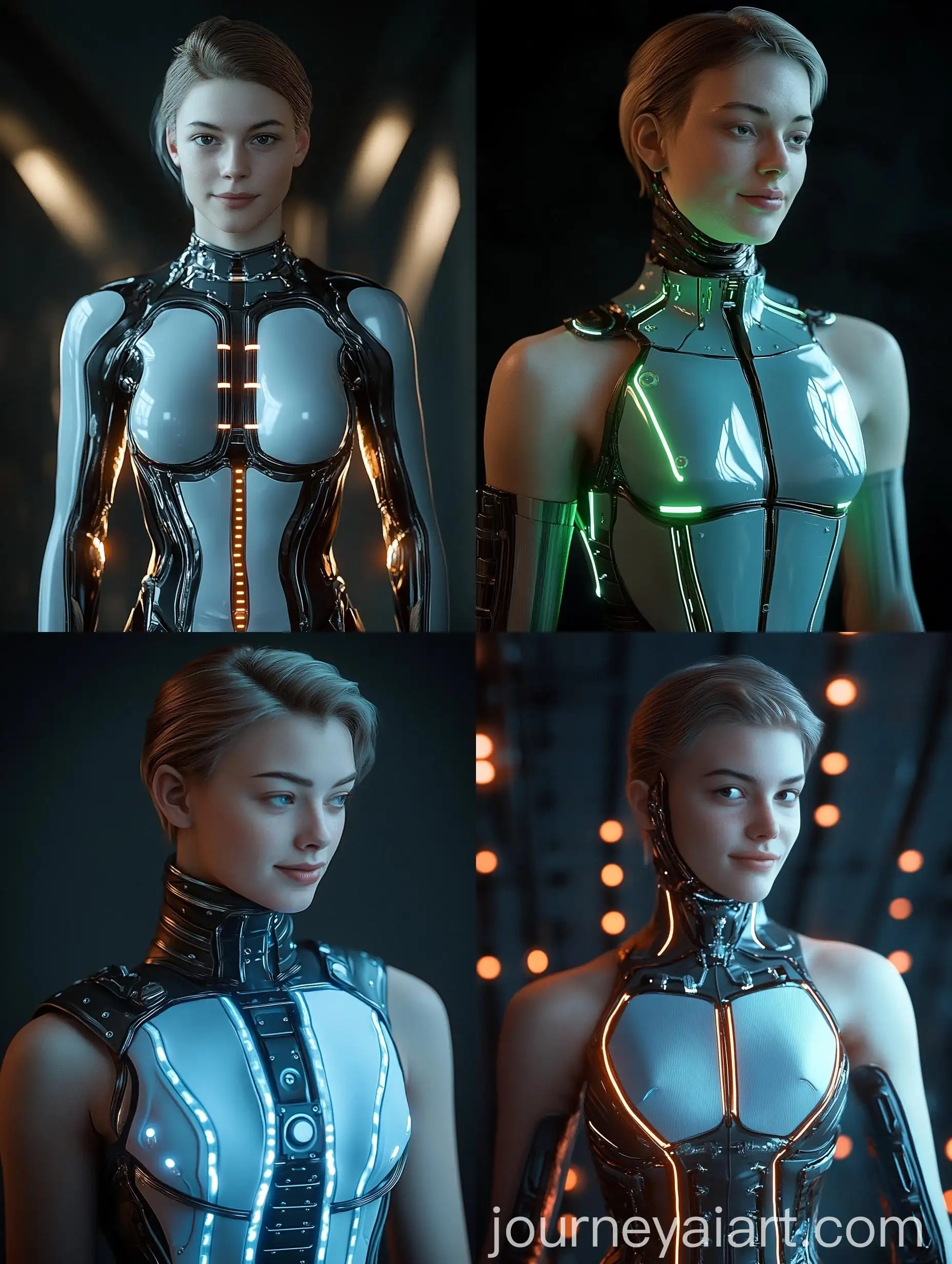 Futuristic-Humanoid-in-Biomechanical-Bodysuit