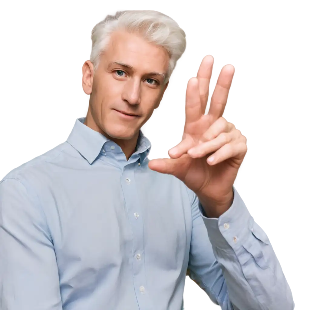 Real-Image-Engineer-with-White-Hair-Taking-a-Selfie-HighQuality-PNG-Image