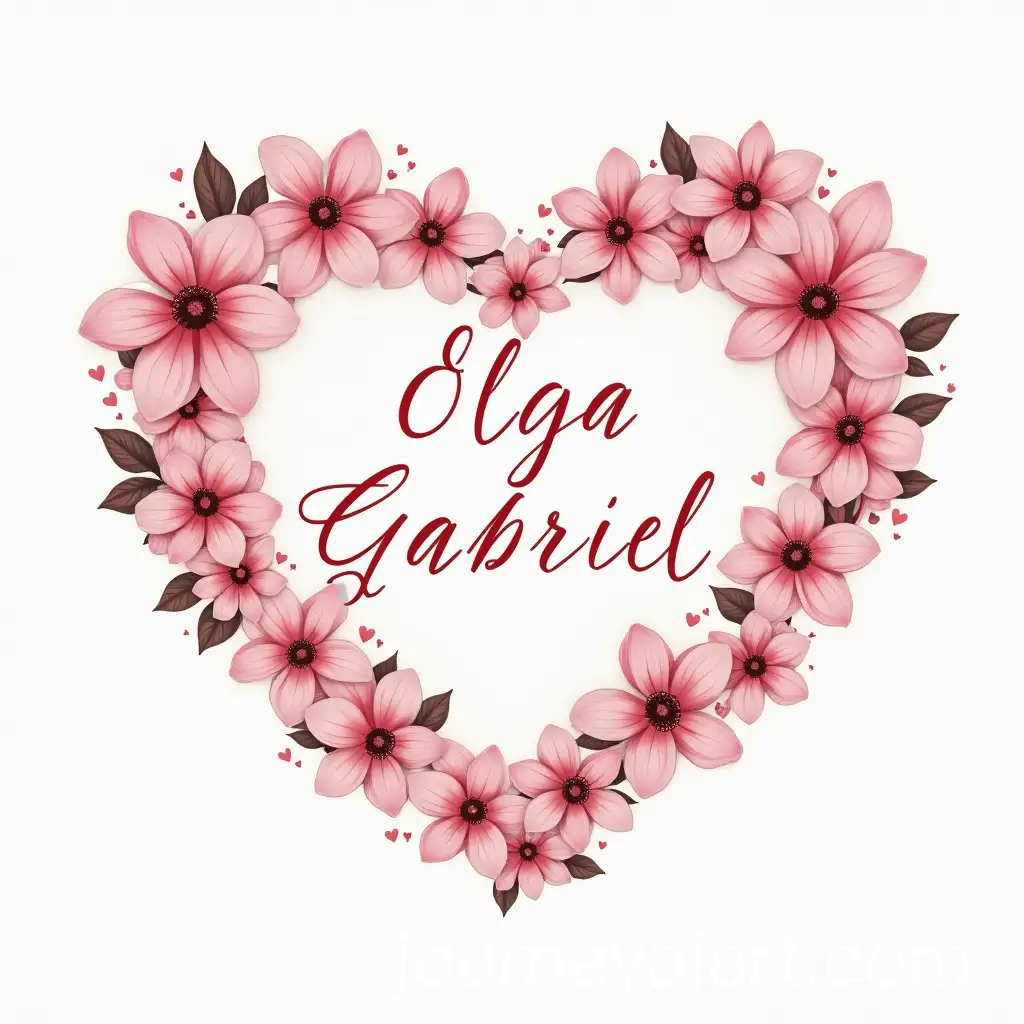 Elegant-Wedding-Invitation-Logo-with-Flowers-and-Heart-for-Olga-Gabriel
