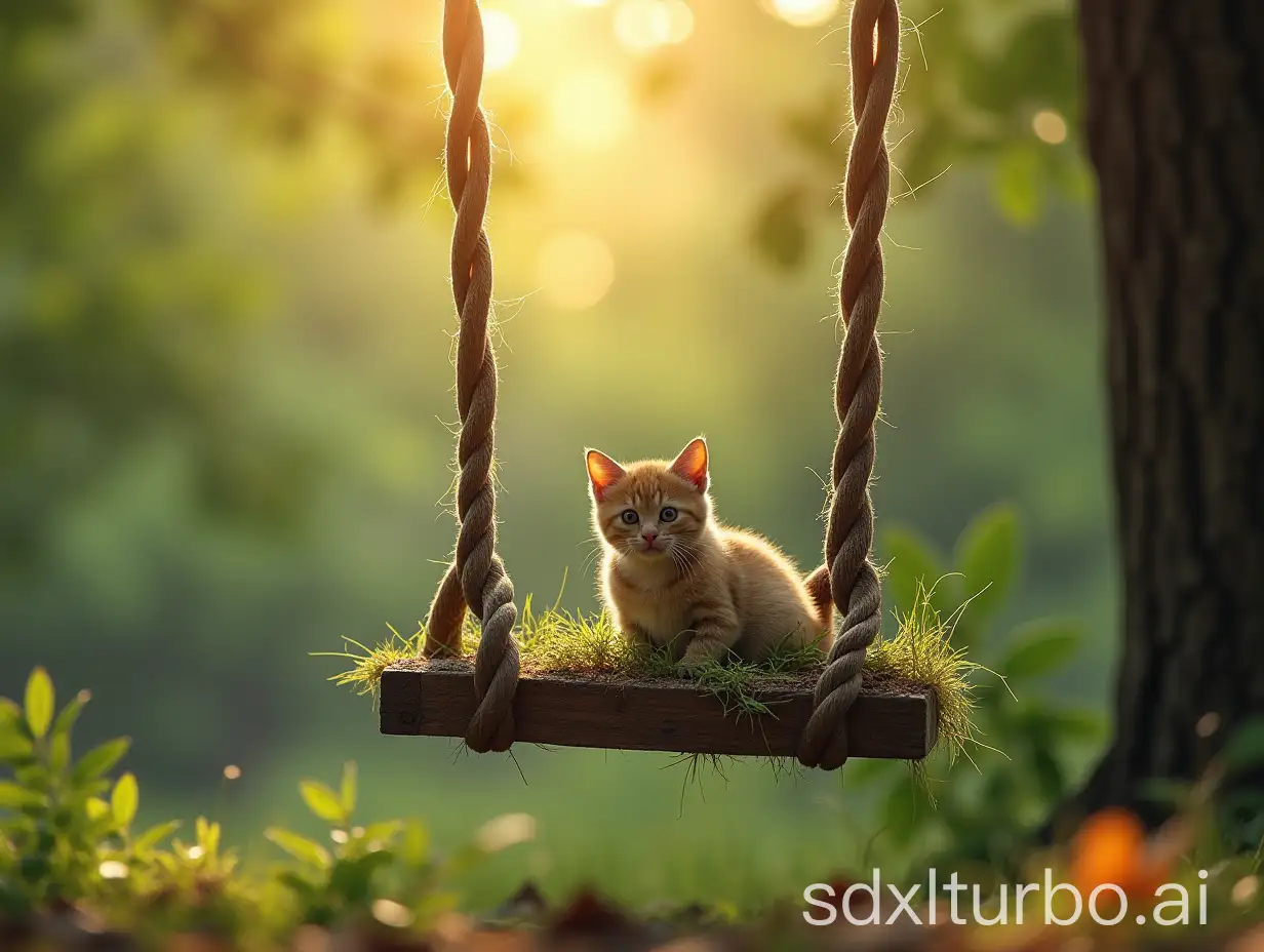 Swing-in-a-Tranquil-Nature-Setting