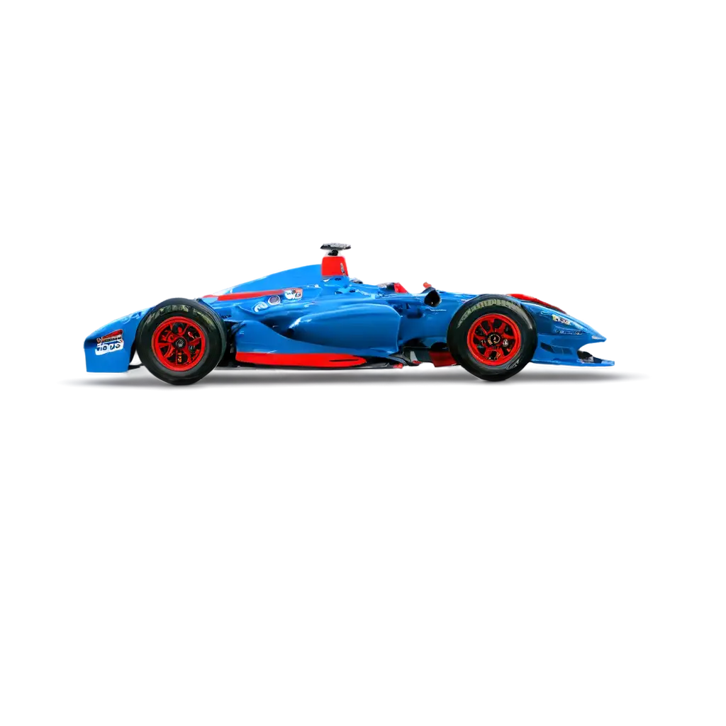 PNG-Image-of-a-Sleek-Blue-Race-Car-Enhance-Your-Projects-with-HighQuality-Graphics