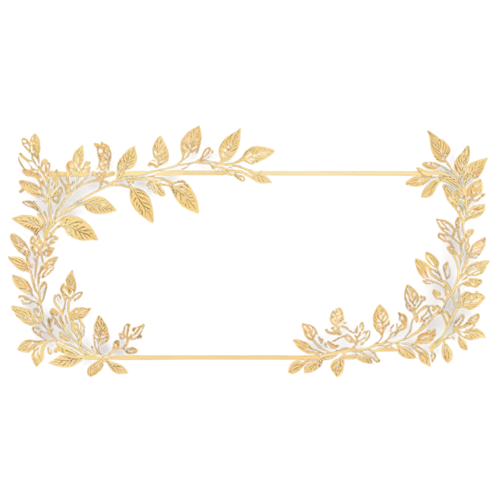 Golden-Floral-Title-Frame-PNG-Elegant-Design-for-Digital-and-Print-Media