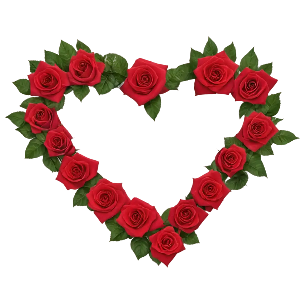 Heart-Shaped-Hollow-Red-Roses-PNG-Image-HighQuality-and-Transparent