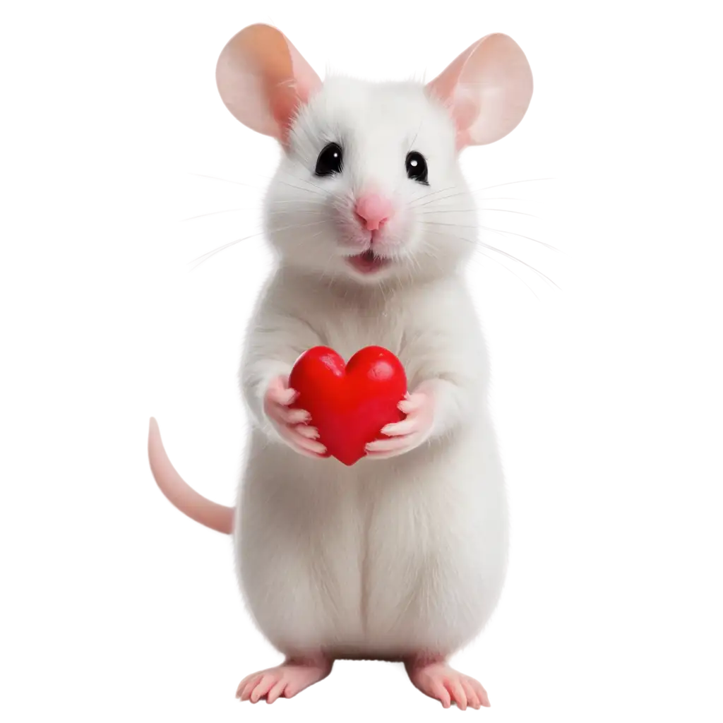 White-Mouse-with-Heart-in-Paws-PNG-Image-Perfect-for-Emotional-and-Heartfelt-Designs