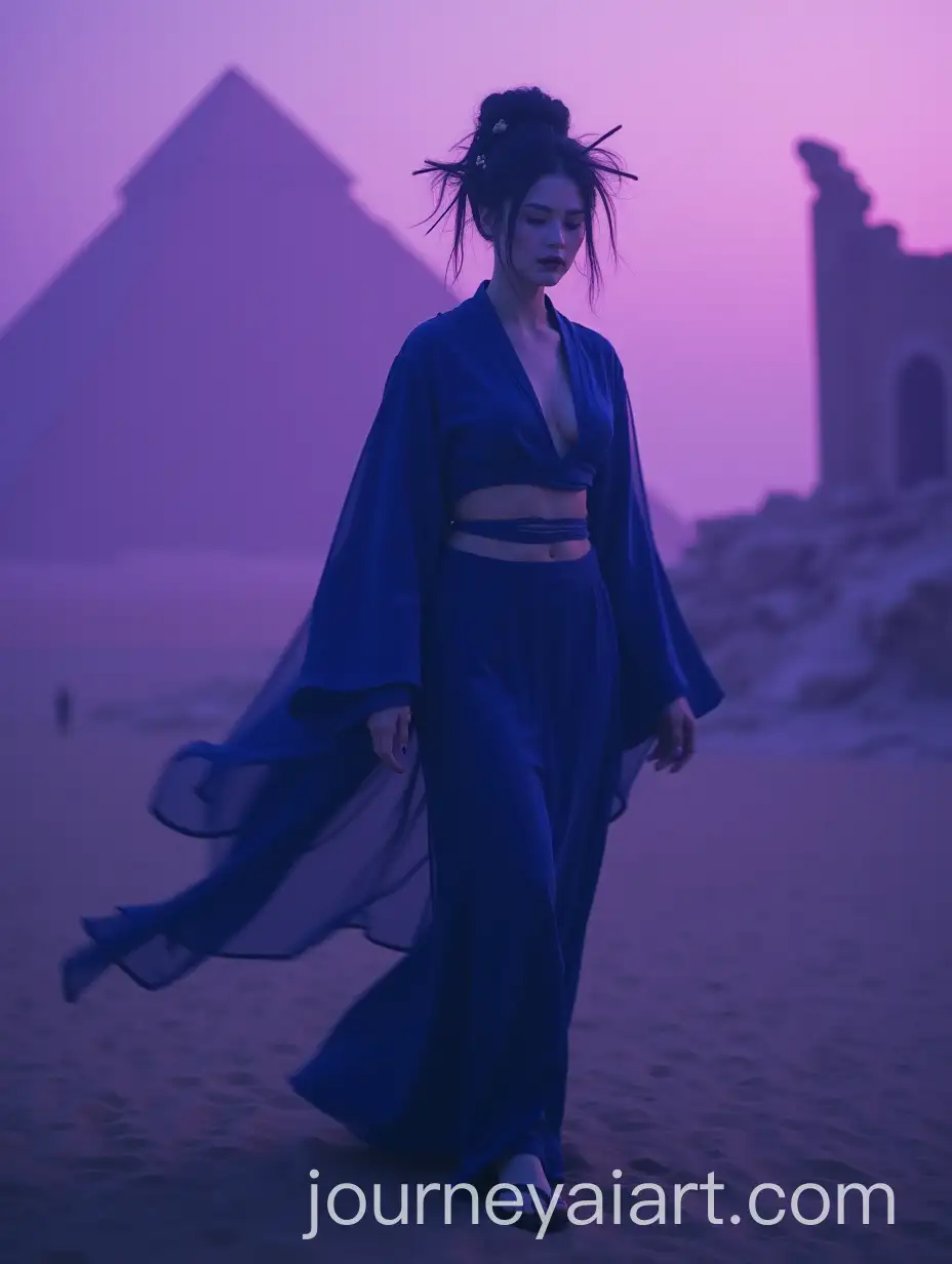 Spectral-Geisha-in-Shadowy-Desert-with-Crumbling-Pyramids