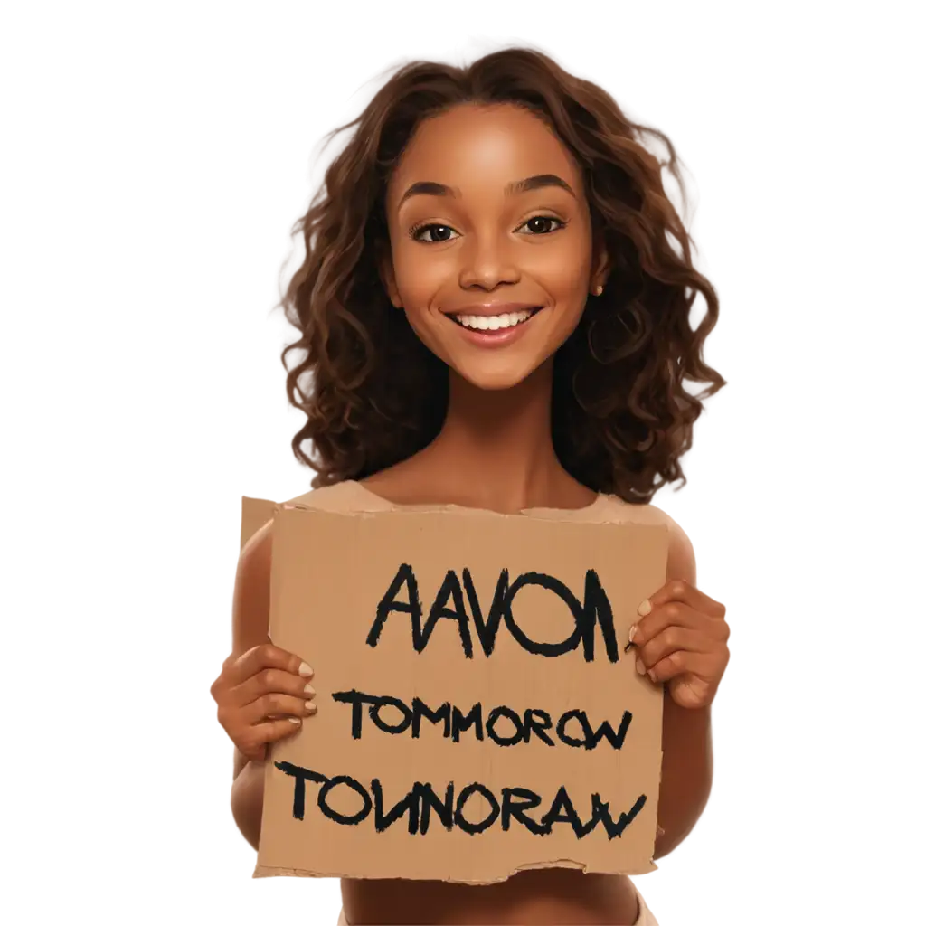 PNG-Image-of-a-Smiling-Brown-Princess-with-Avon-Tomorrow-Sign-for-Engaging-Visual-Content