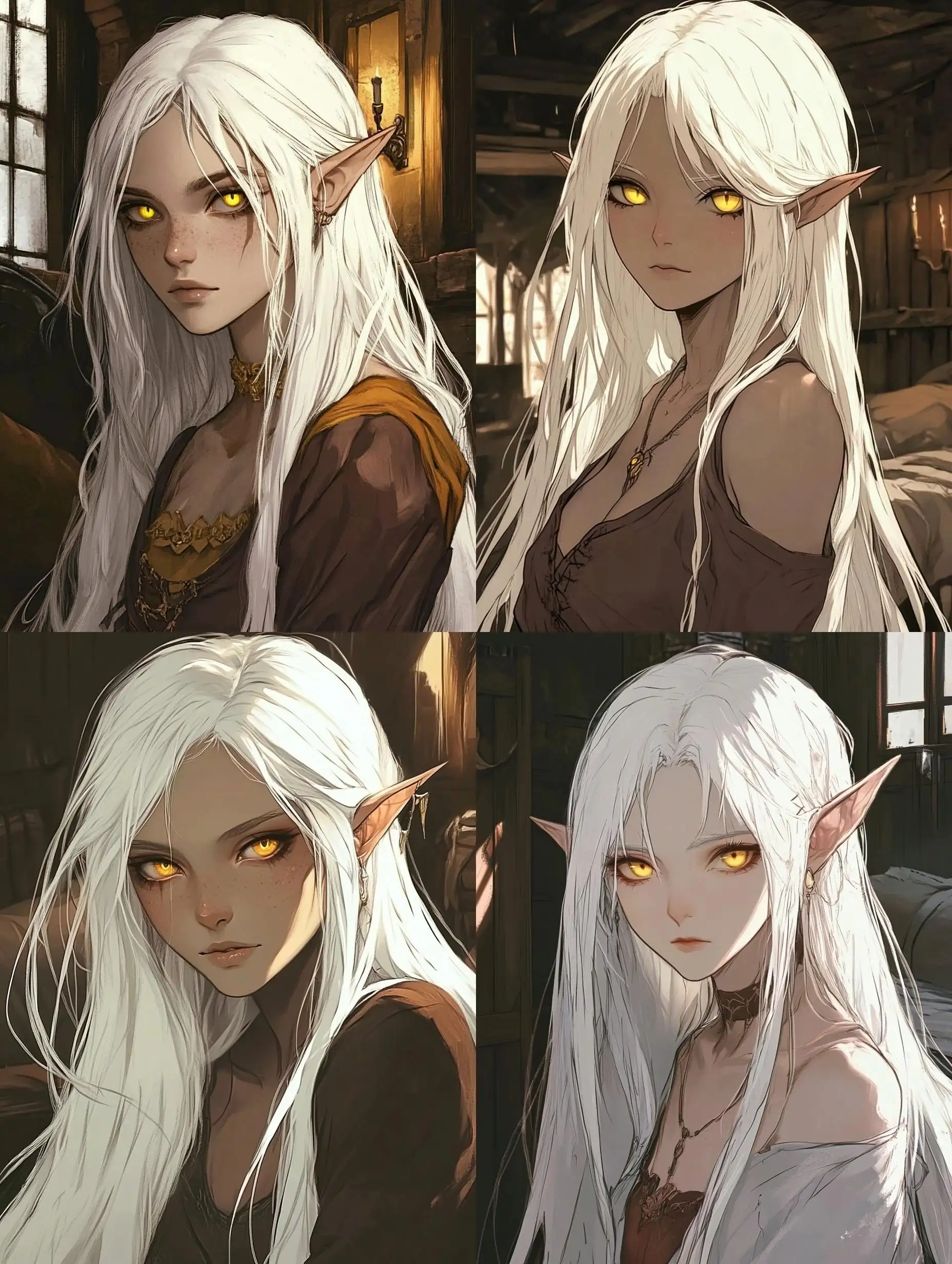 Enchanting-Elf-Girl-in-a-Cozy-Tavern-Setting