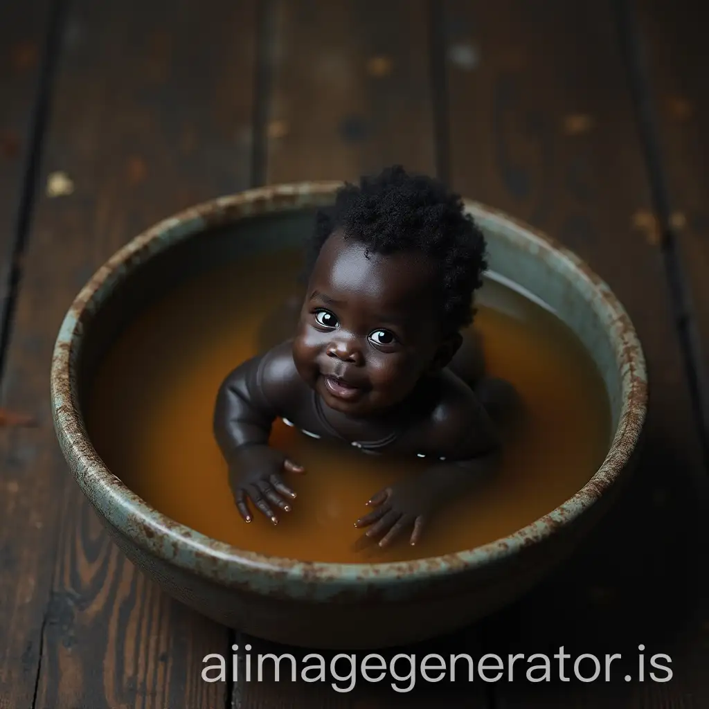 Baby-Swimming-in-a-Bowl-of-Maf-Soup