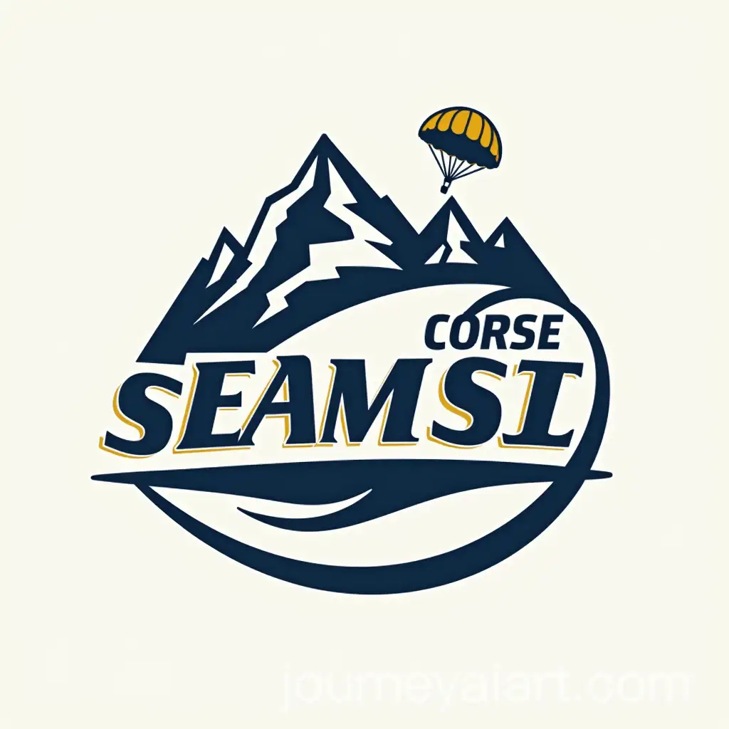 Dynamic-Corse-Sensation-Logo-Celebrating-Adventure-in-Corsica