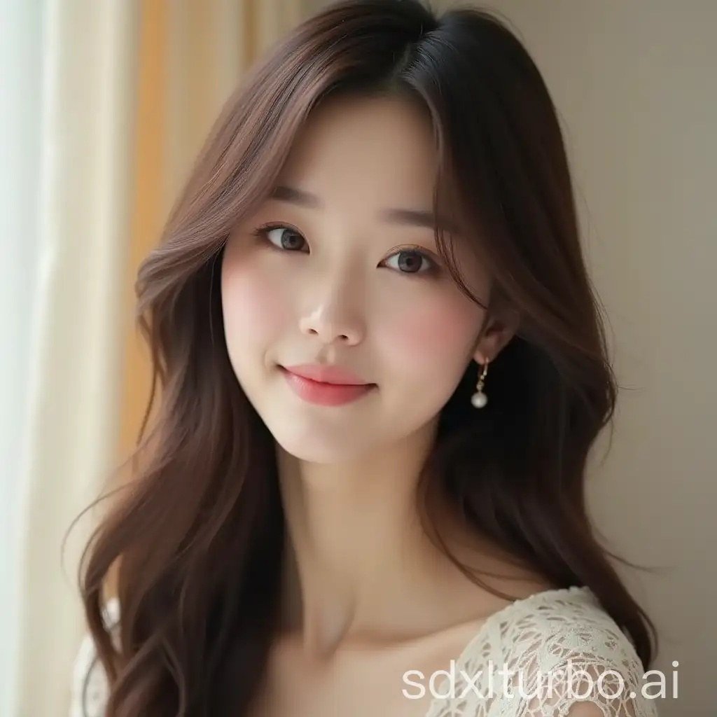 Elegant-Korean-Woman-with-Natural-Makeup-Inspired-by-Song-Hye-Kyo