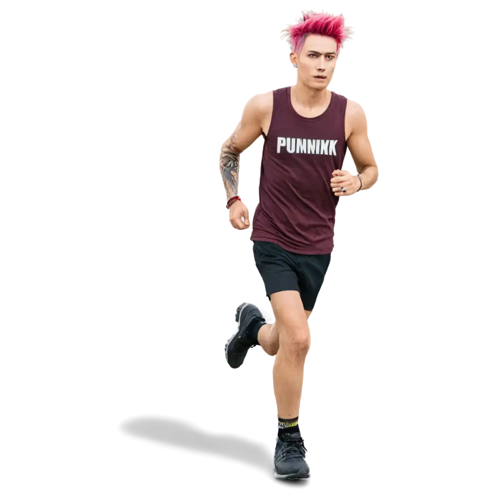 Punk-Running-PNG-Image-Dynamic-Artwork-for-Modern-Designs