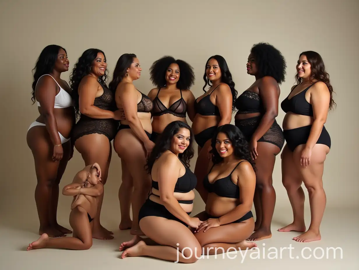 Inclusive-Plus-Size-Models-in-Classy-Lingerie-Celebrating-Beauty-and-Strength