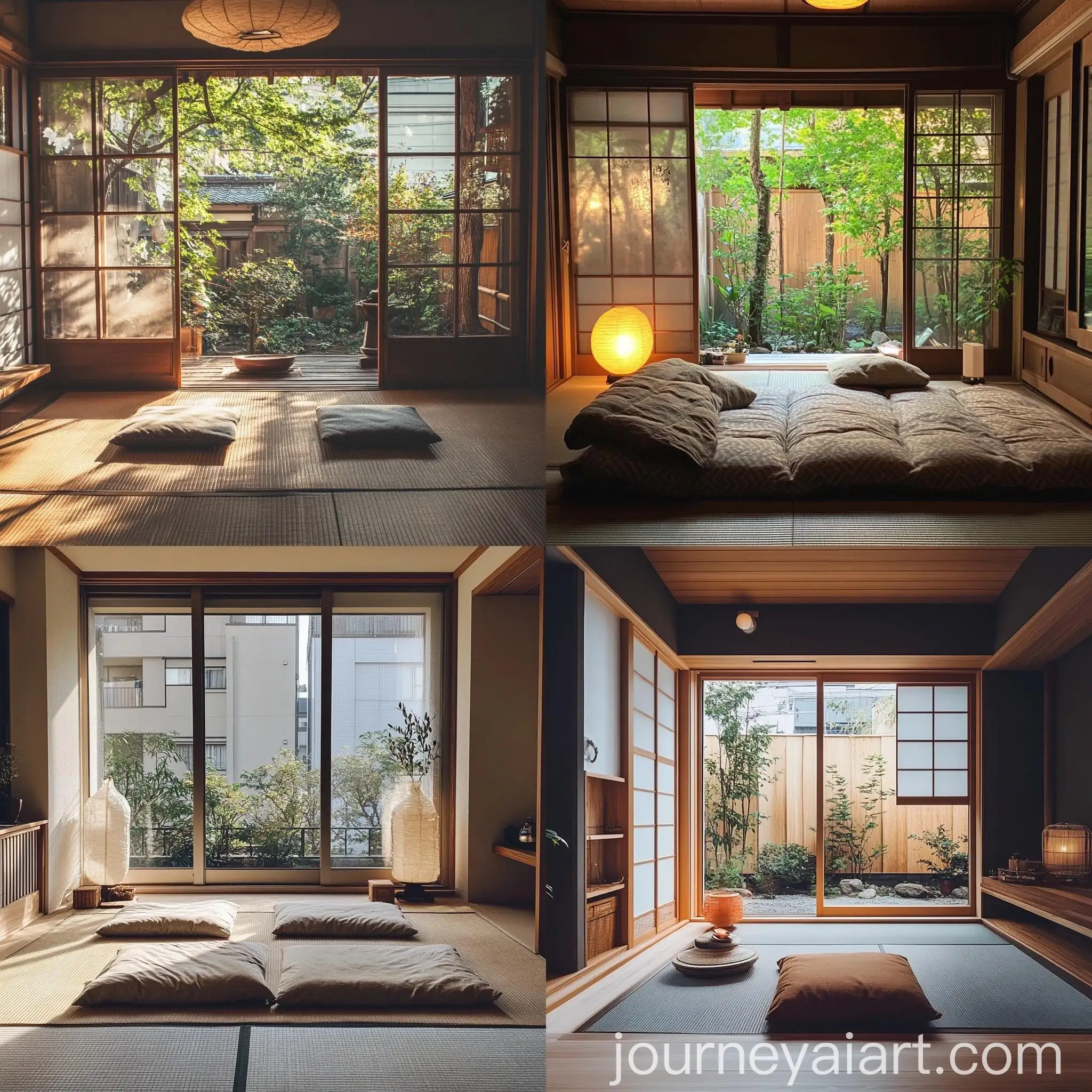 Quiet-Japanese-House-with-Tatami-Mats-in-the-Middle-of-Tokyo