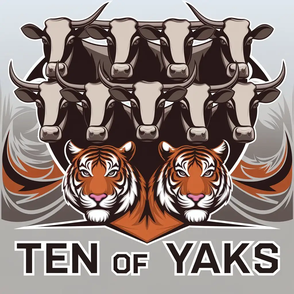 LOGO-Design-For-Ten-of-Yaks-Modern-Vector-Design-with-Cows-and-Tigers