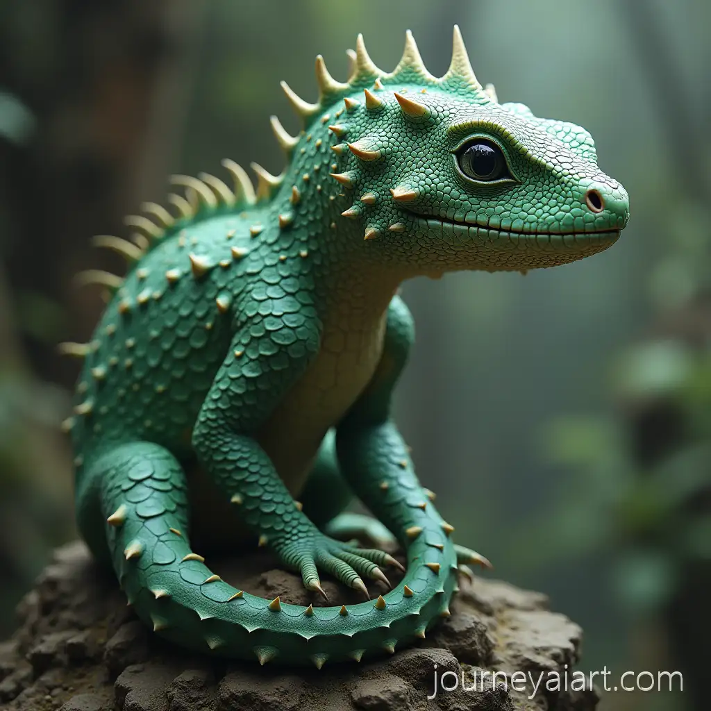 Epic-Basilisk-in-Dark-Fantasy-Setting-with-Glowing-Eyes