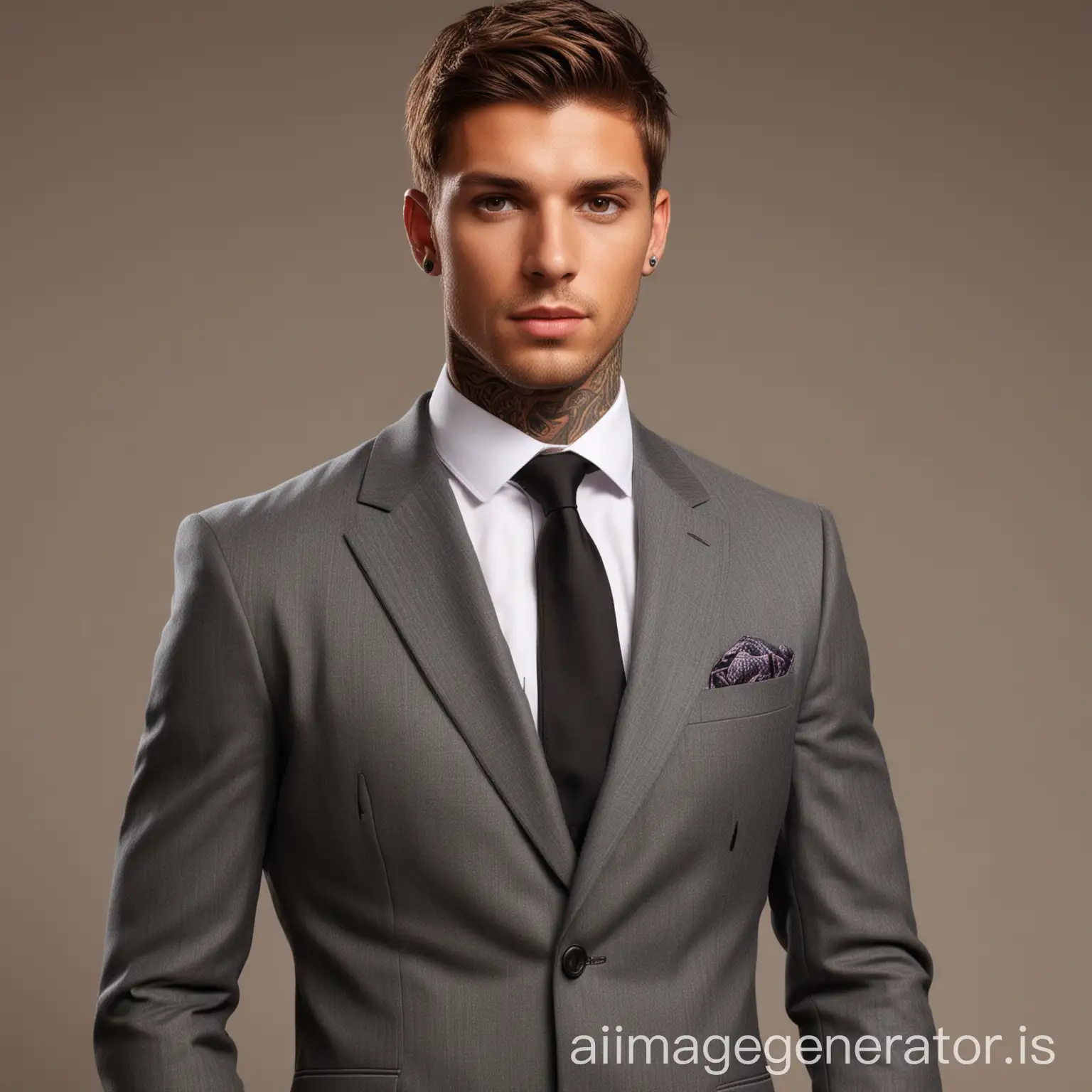 Attractive-British-Businessman-in-Suit-with-Tattoos-and-Brown-Hair