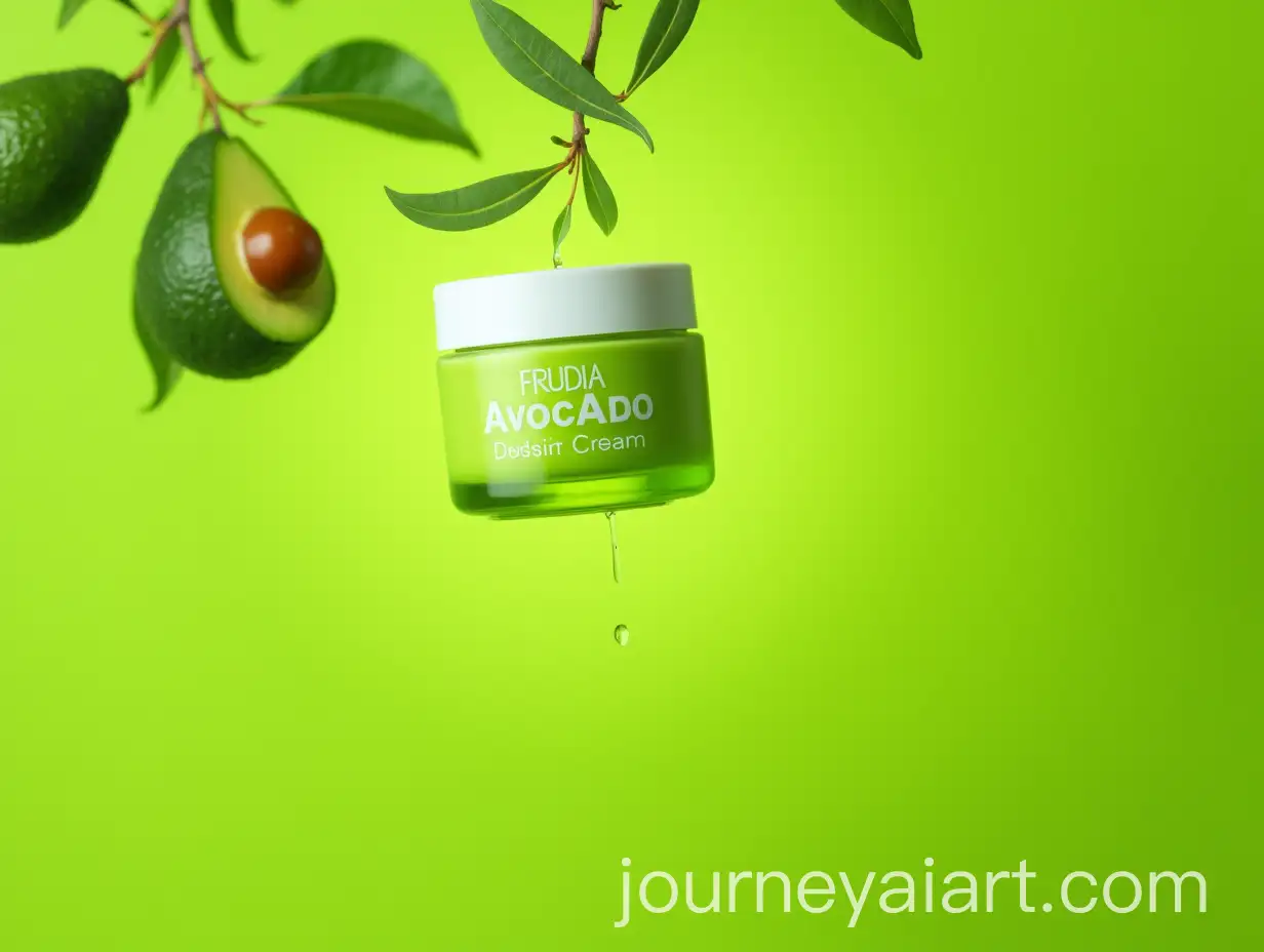 AvAI-Art-Prompt-Expansionocado-Skincare-Product-Advertisement-with-Natural-Elements