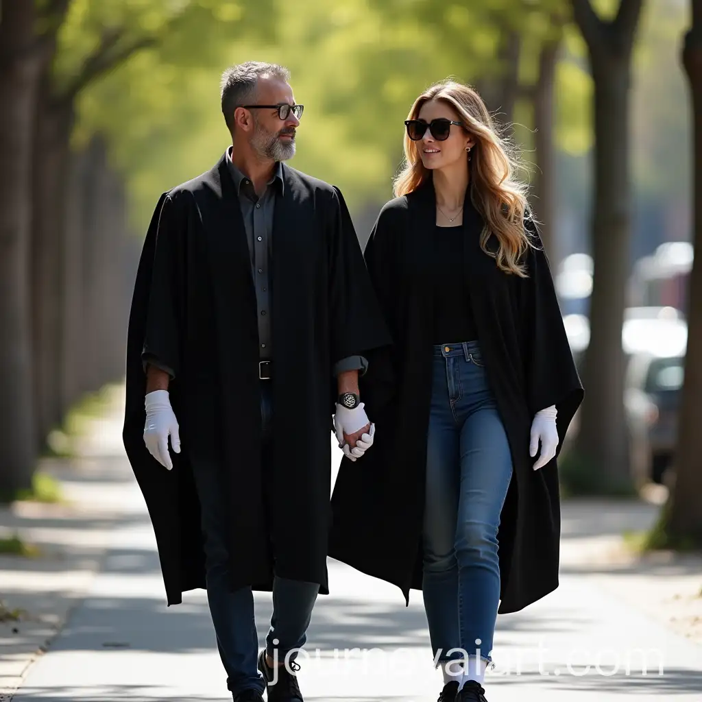 Young-Iranian-Couple-Strolling-on-a-Sunny-Day
