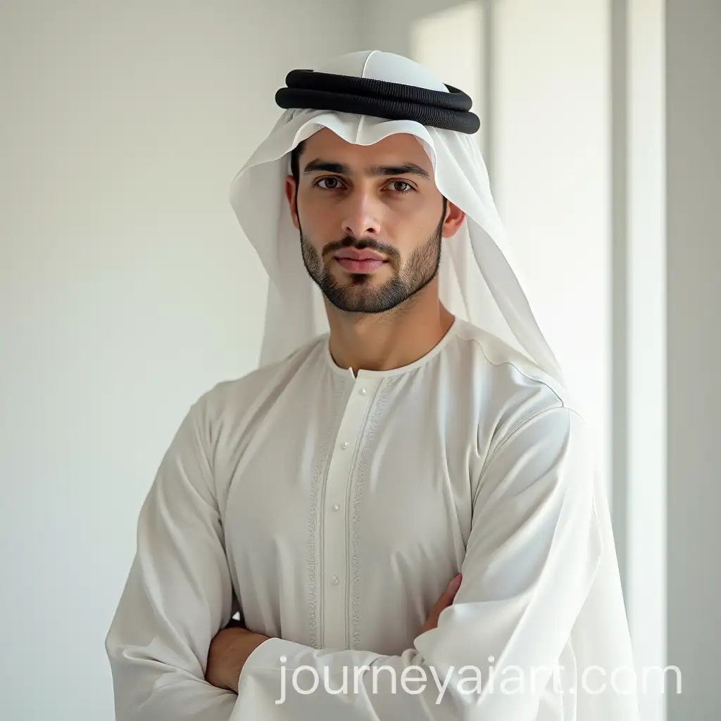 Arab-Model-in-Elegant-Traditional-Arabian-Attire-in-Professional-Studio