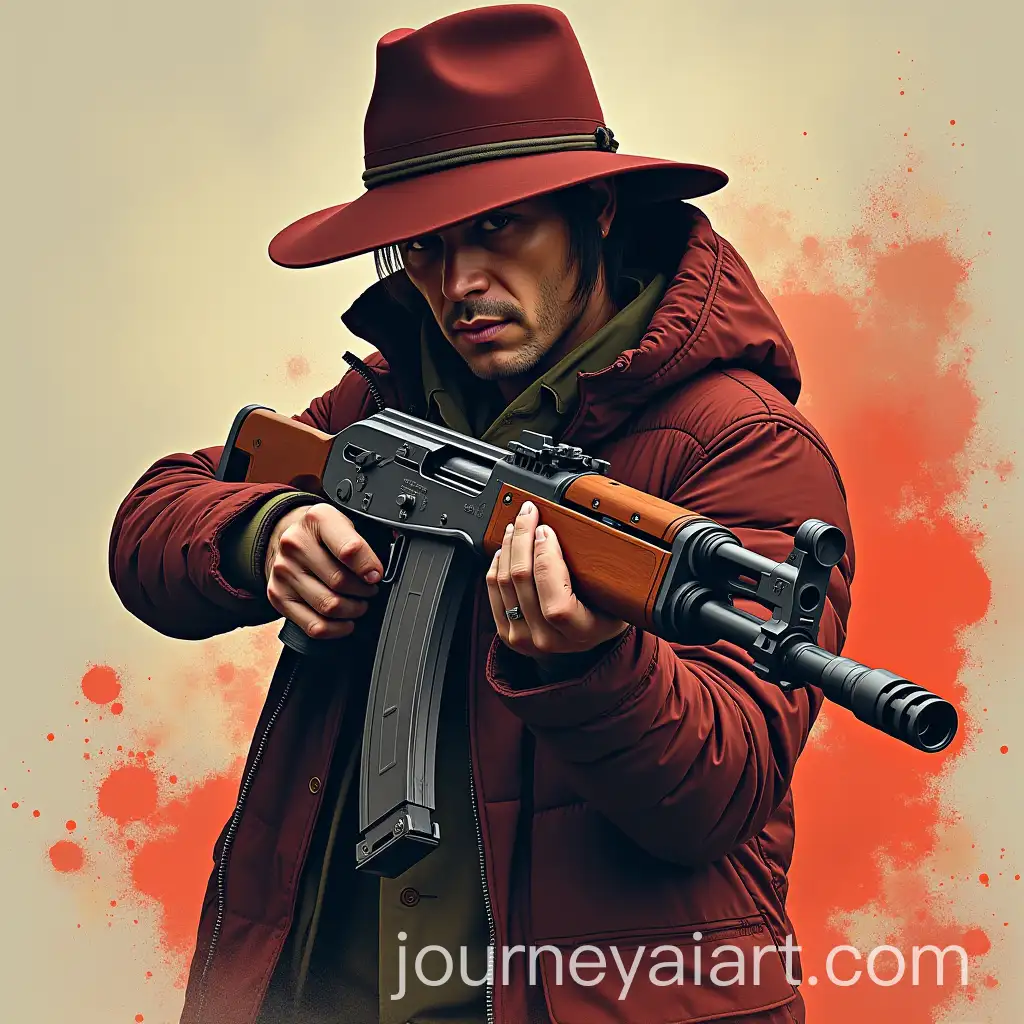 bn-Sina-Holding-AK47-Rifle-Artwork-in-Action