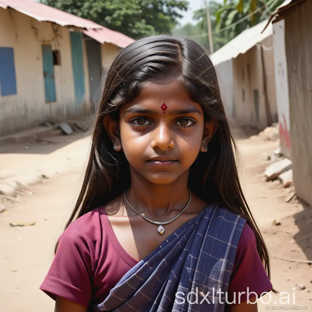 Portrait-of-a-12YearOld-Indian-Girl