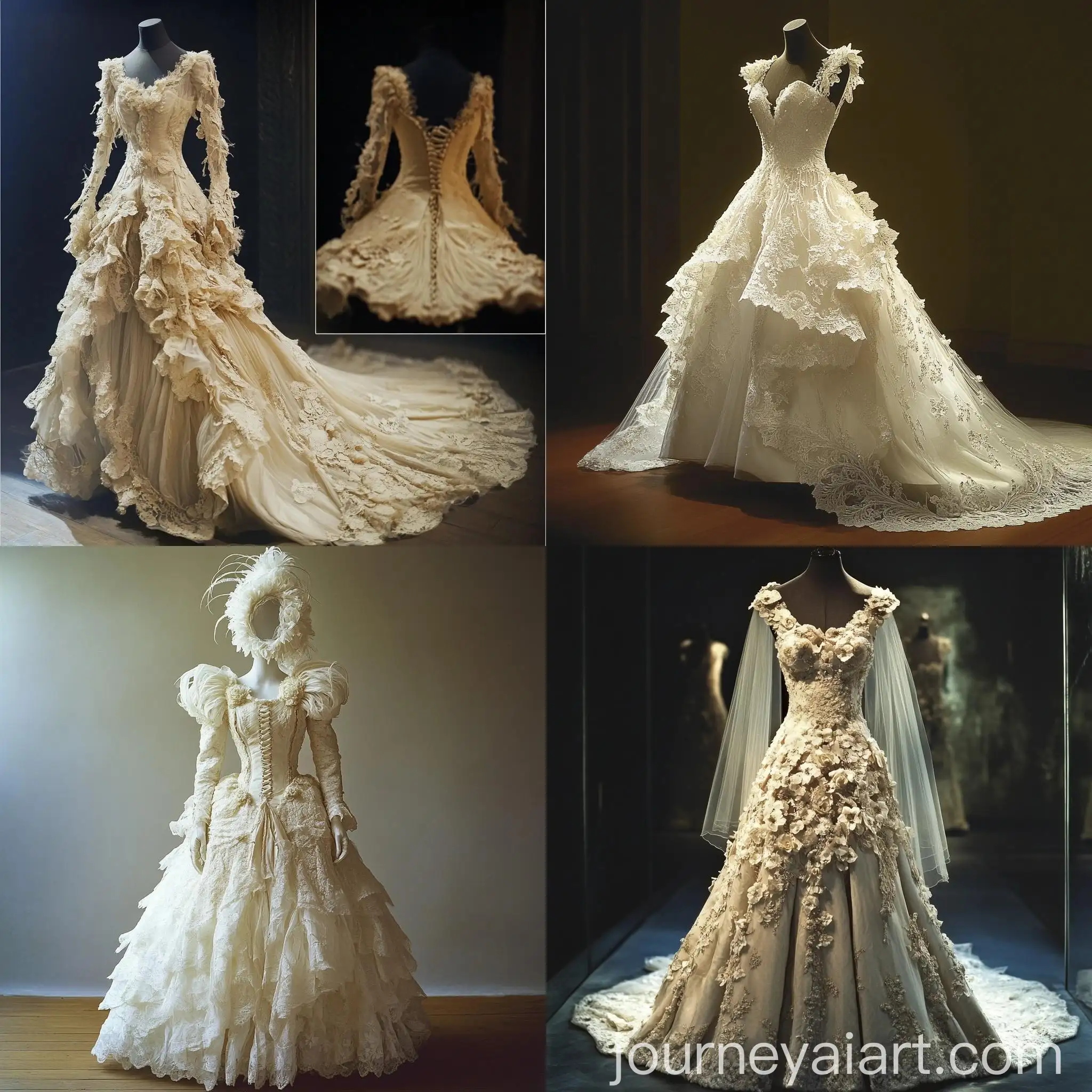 Extravagant-Wedding-Dress-Inspired-by-Alexander-McQueens-2005-Collection